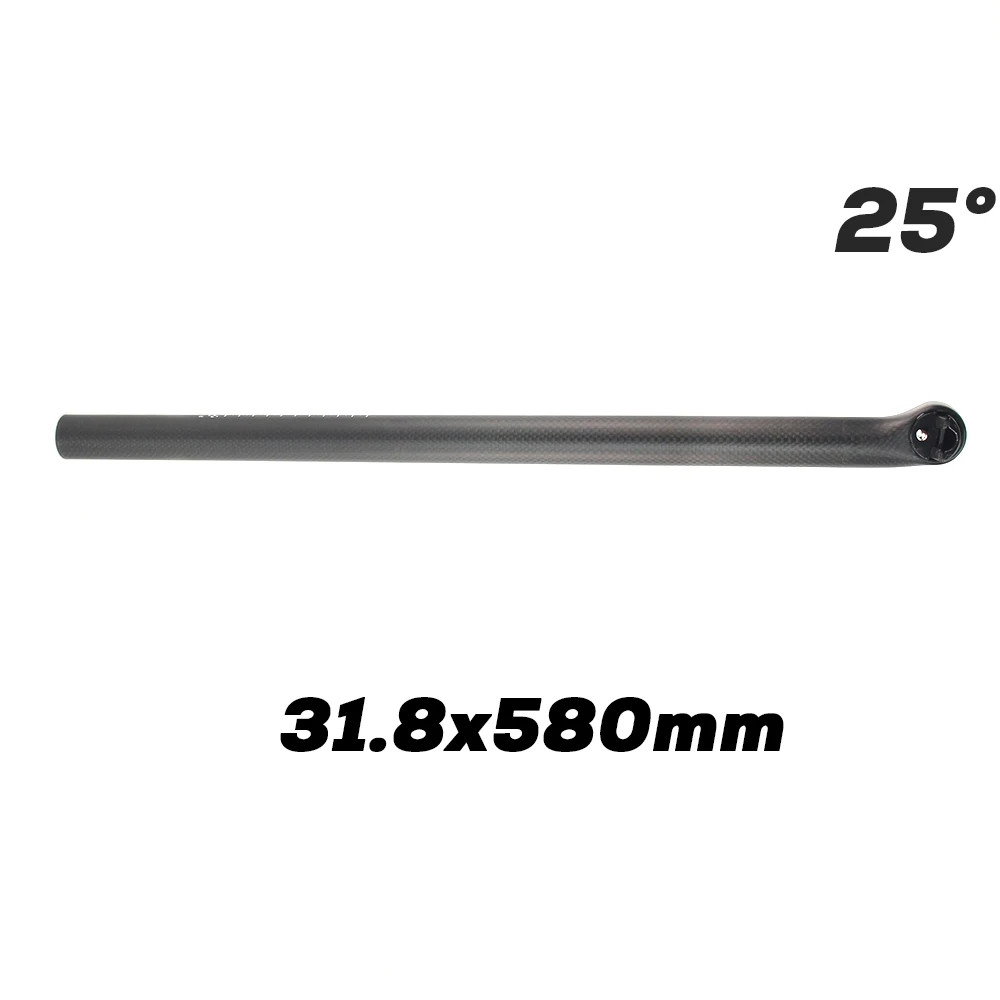 BMX Full Carbon Fiber Bike Seatpost Folding Bicycle Seat Post 5 25 Degree Offset