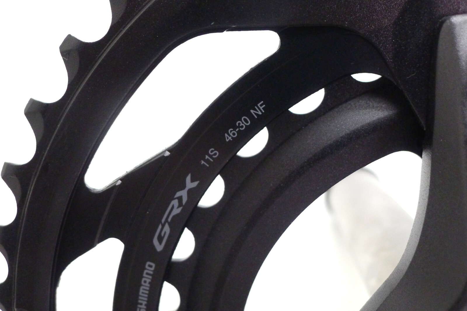 Shimano GRX FC-RX600-11 2×11 Speed 46/30T 172.5mm Gravel Crankset (Without BB)
