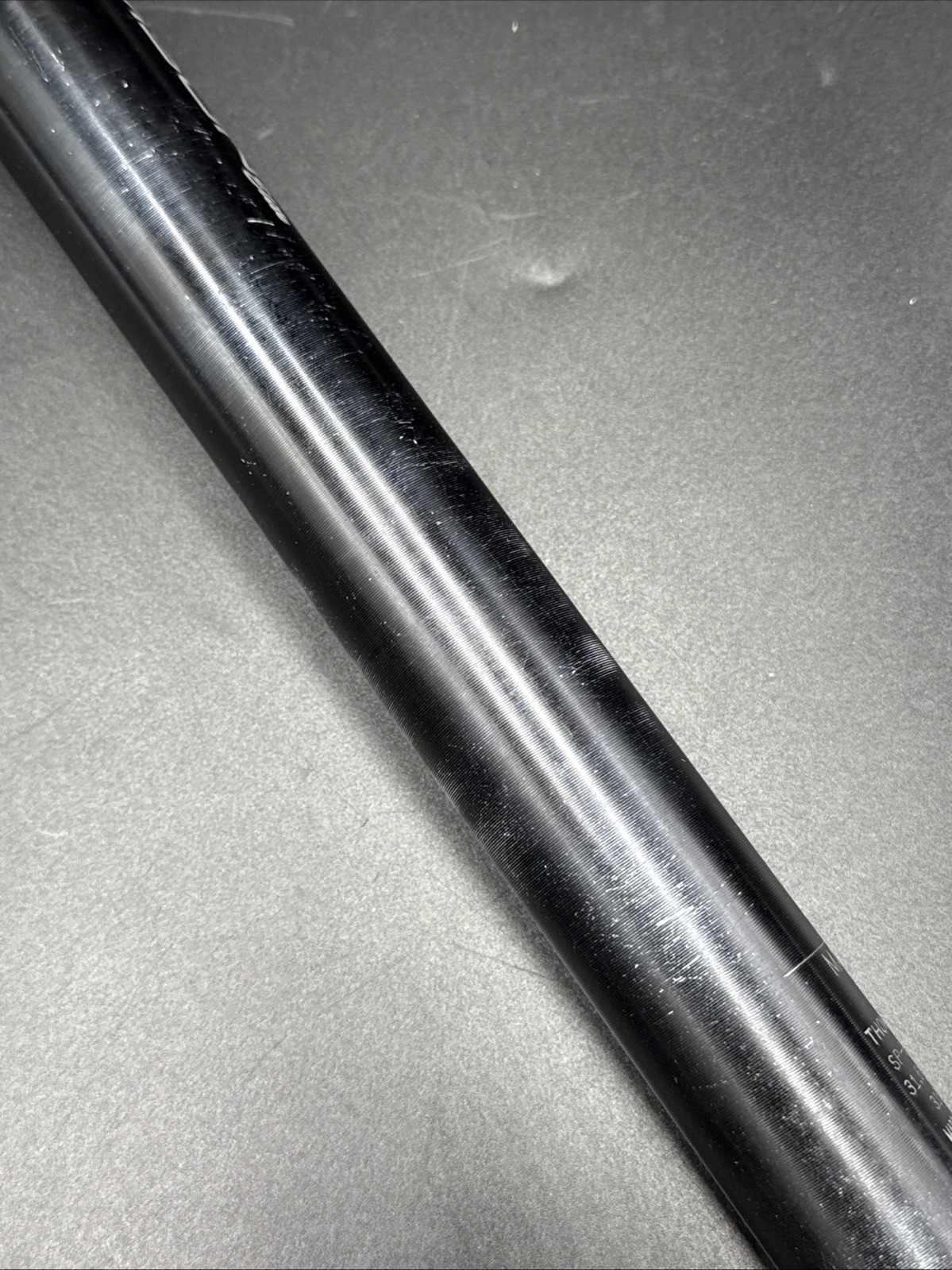 THOMSON Elite ZERO Setback 31.6mm x 367mm Black Seatpost VERY GOOD USED