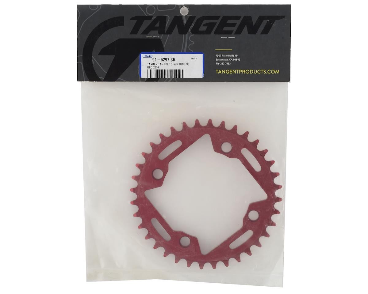 Tangent Halo 4-Bolt Chainring (Red)