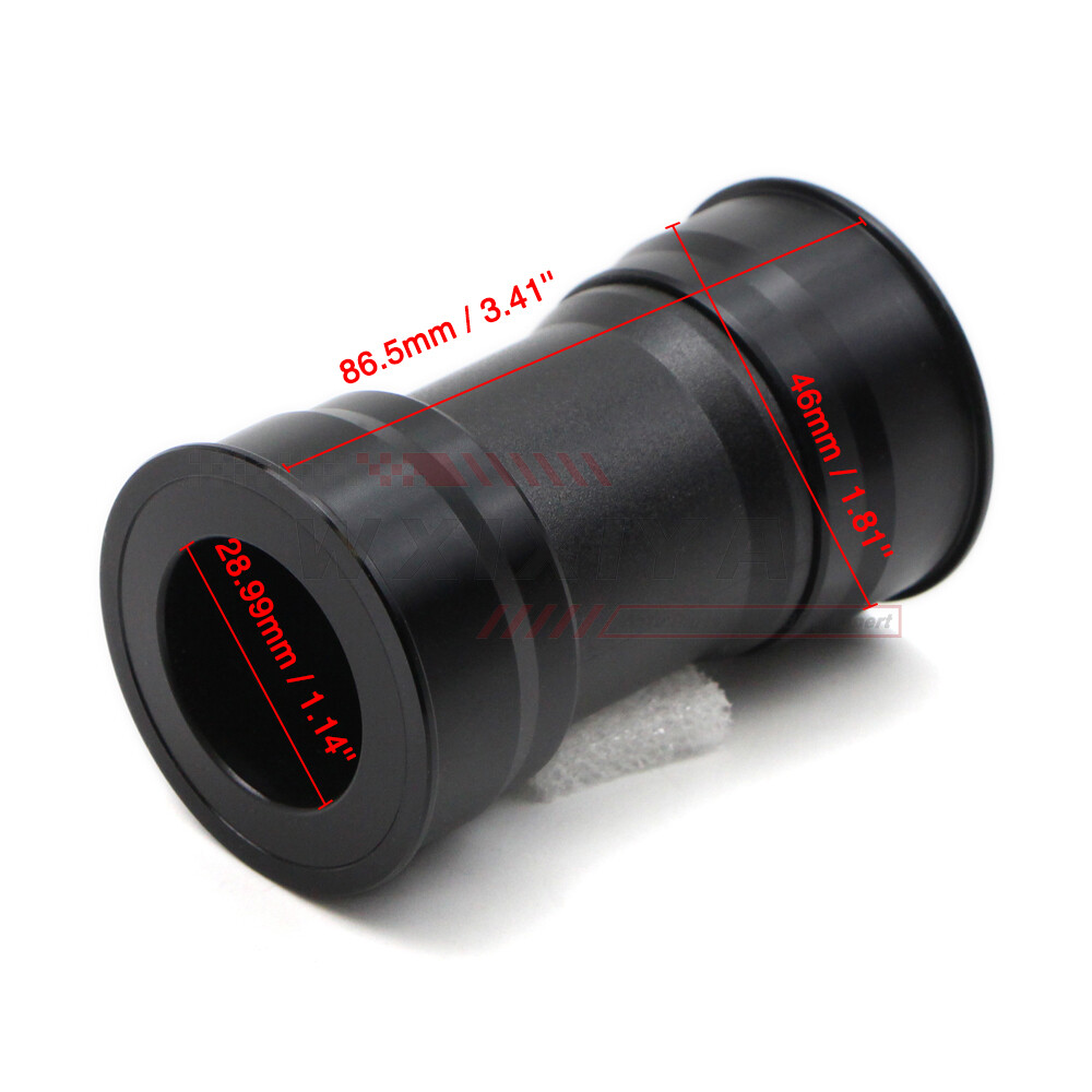 86.5mm Road Bike DUB BB386 Bottom Bracket Press-in Bicycle Bearing W/ 2 Spacers