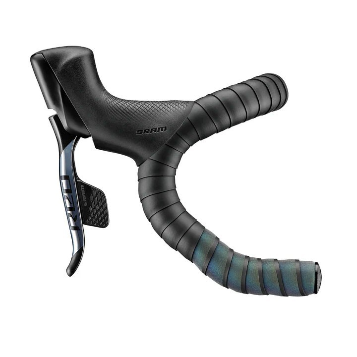 Ciclovation Leather Touch Bar Tape Cyclone Spectrum w/Black Bar Plugs