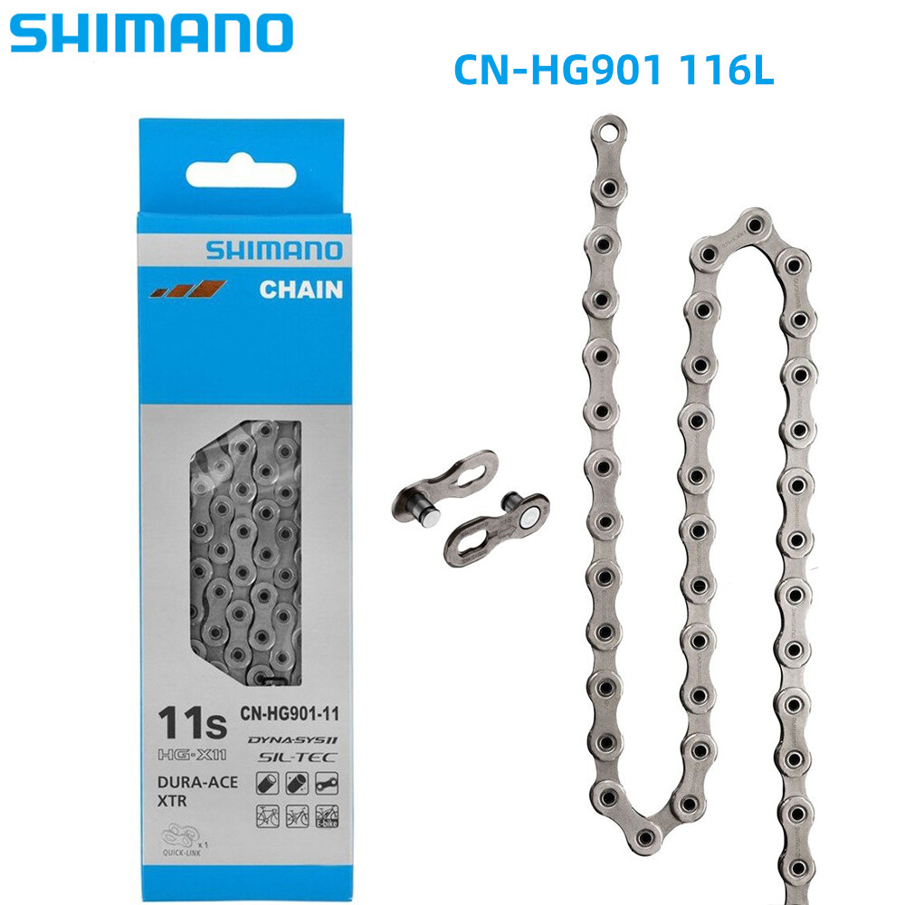 Shimano Magic Buckle Bike Chain HG701 HG901 HG40 HG95 M8100 11 Speed 116L Chain
