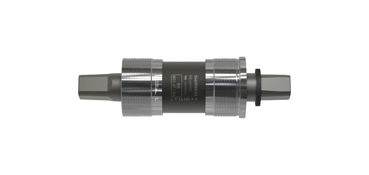 Shimano BB-UN300 Bottom Bracket – English 73 x 123mm Square Taper JIS Silver