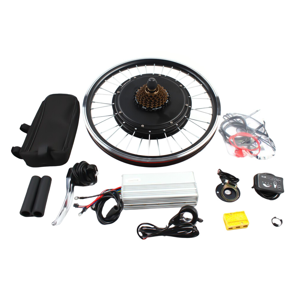 20 Inch eBike Electric Rear Wheel Hub Motor Bicycle Conversion Kit 48V