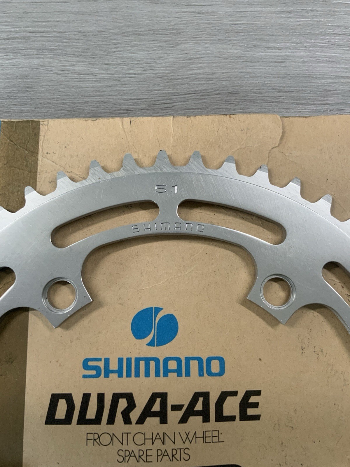 SHIMANO DURA ACE TRACK CHAIN RING 51 TOOTH 130 BCD 1/8 INCH NEW