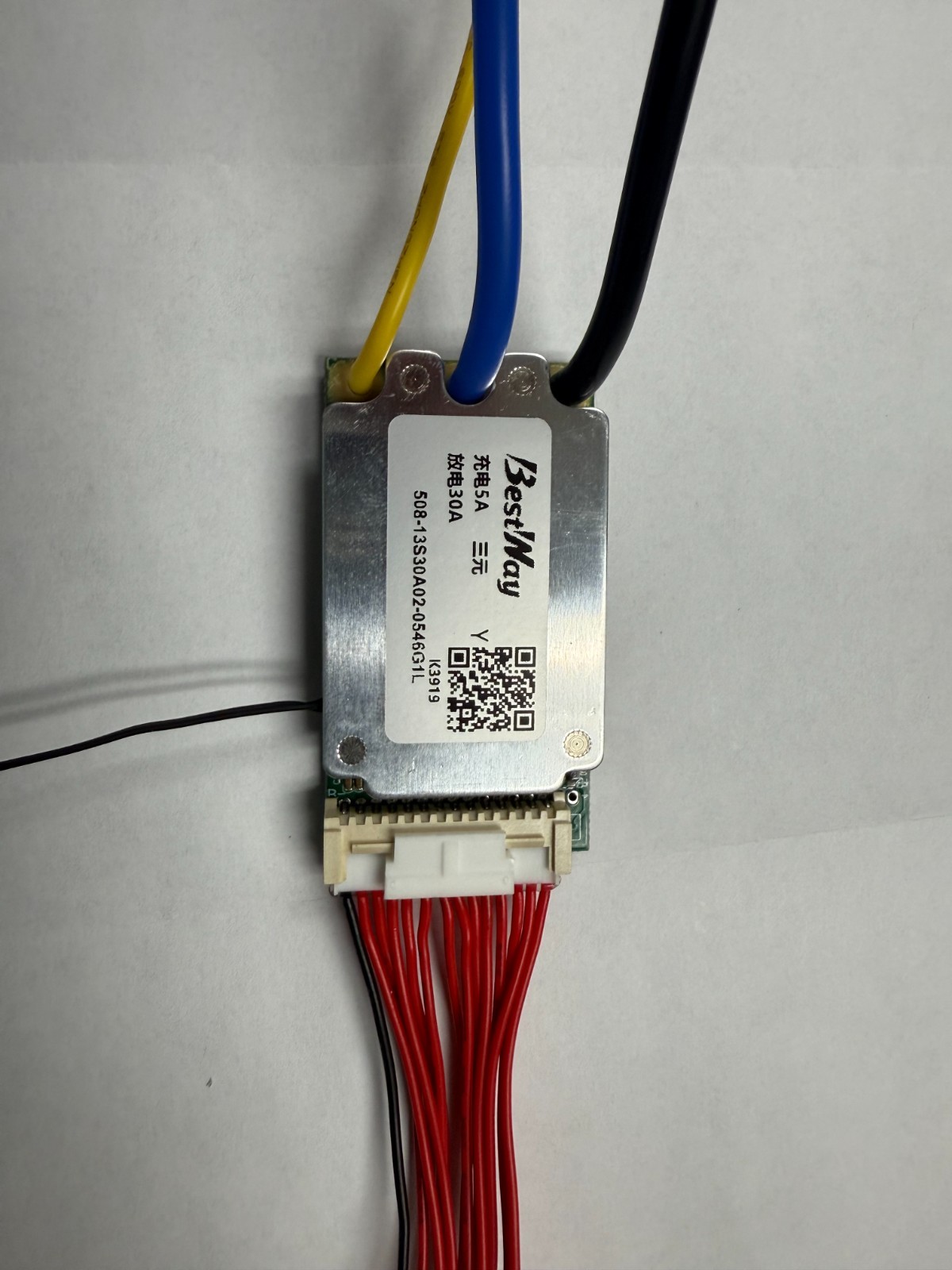 NEW! BMS LIon NCM 13S 48V 30A for BLIX Bike Battery – Ships from USA!