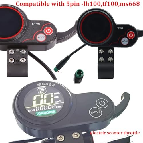 Electric Scooter Cable 5 pin Electric Throttle Cable Compatible with TF-100 LH