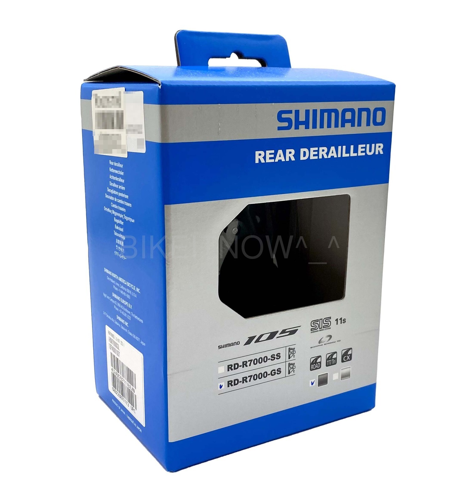SHIMANO 105 RD-R7000-GS Road Medium Cage 34T Rear Derailleur 11S,IRDR7000GSL