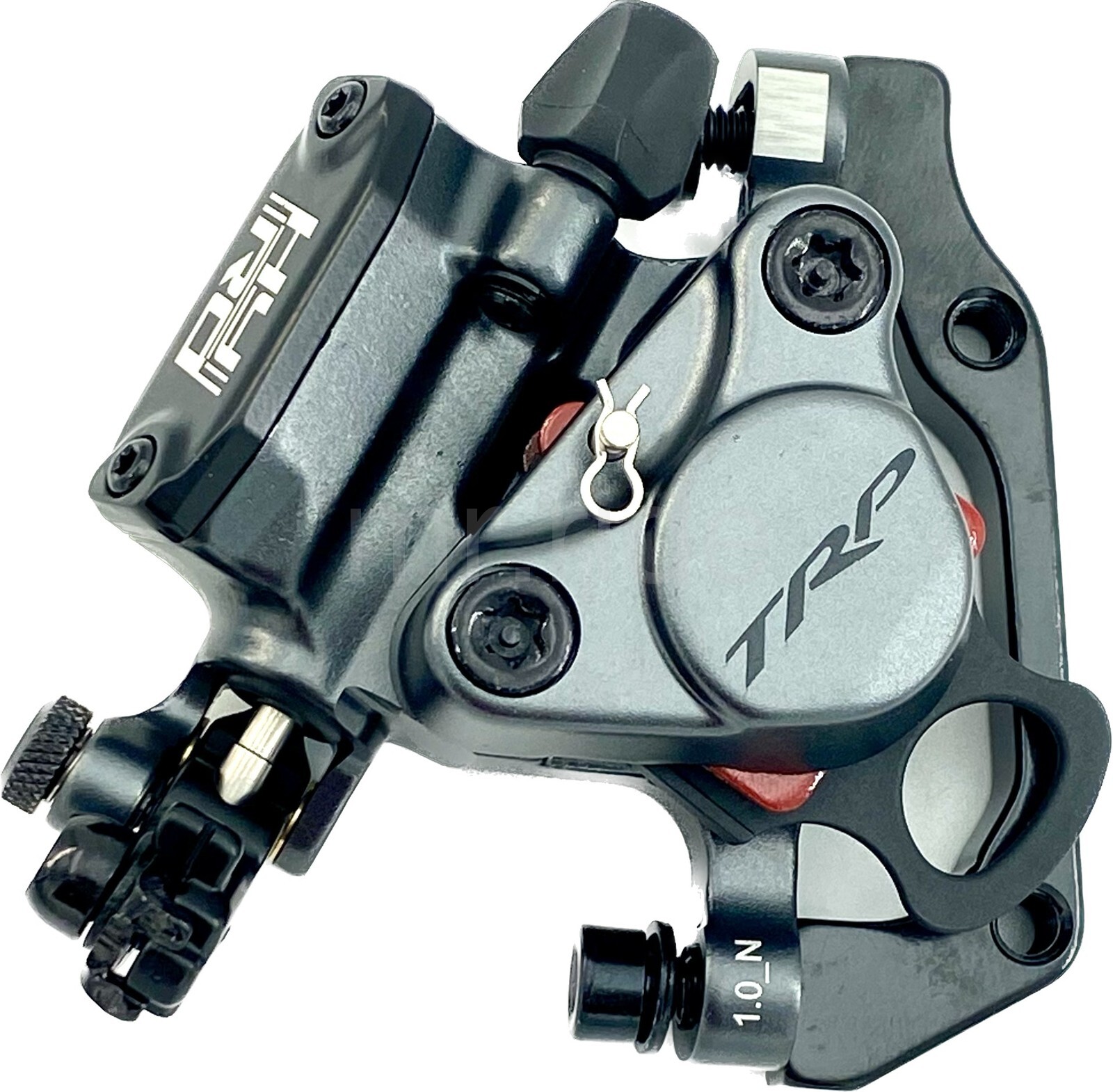 TRP HYRD Cable-Actuated Hydraulic Bike Disc Brake Gray Front+Rear 160 w/Rotor