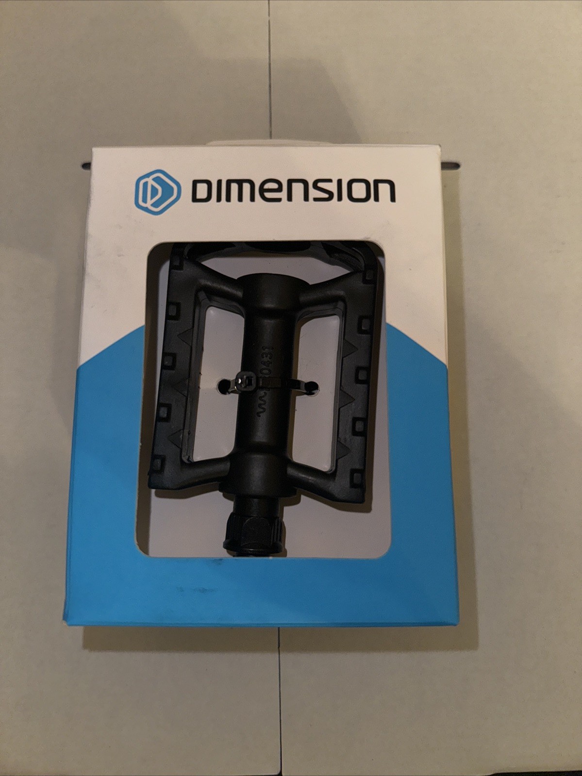 Dimension Junior Platform Pedals, Black, 1/2″ (LU-937 1/2″)