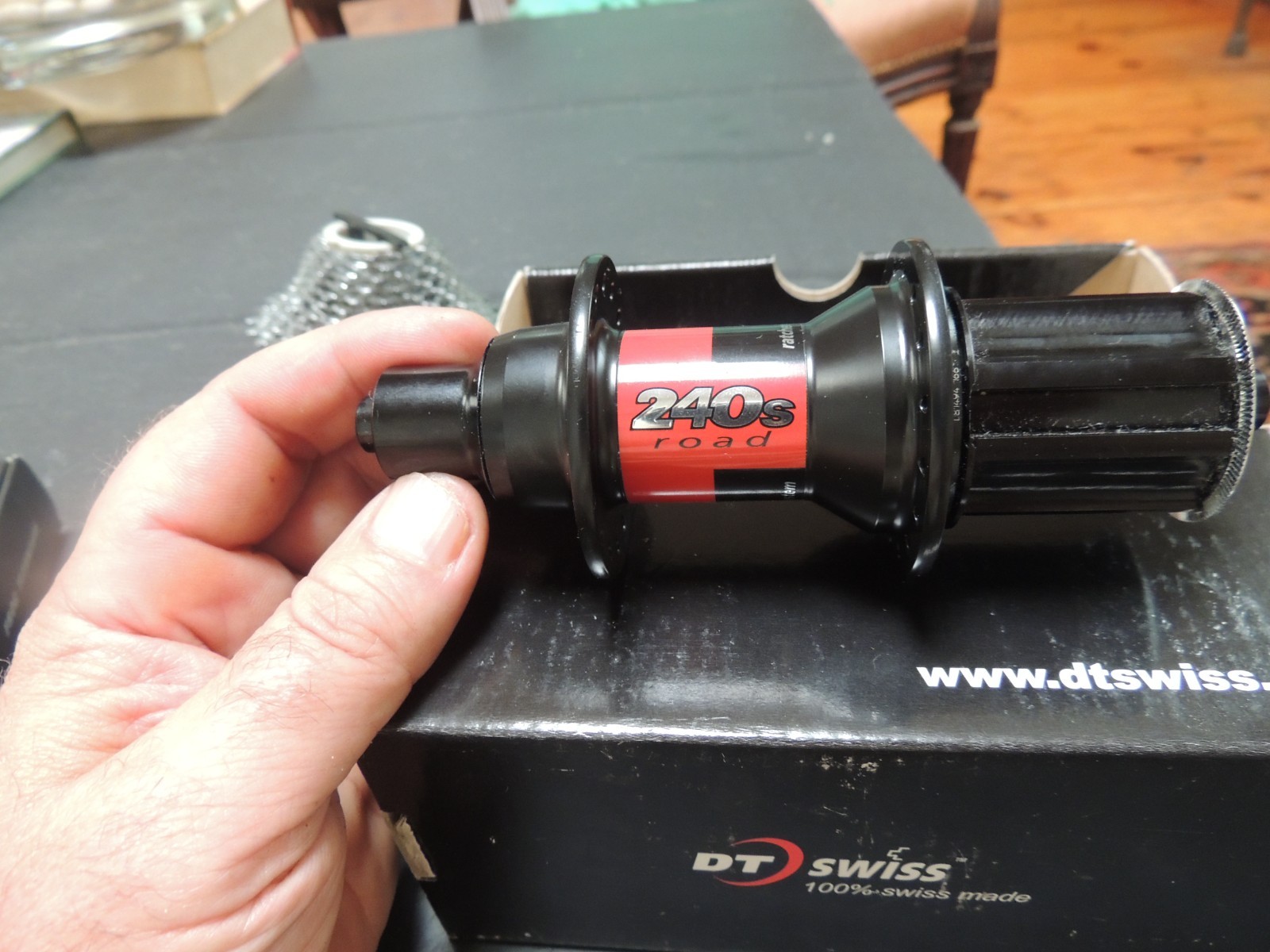 NEW Dt Swiss 240S Rear Hub 32 Hole 11 Speed Campagnolo Freehub 130MM