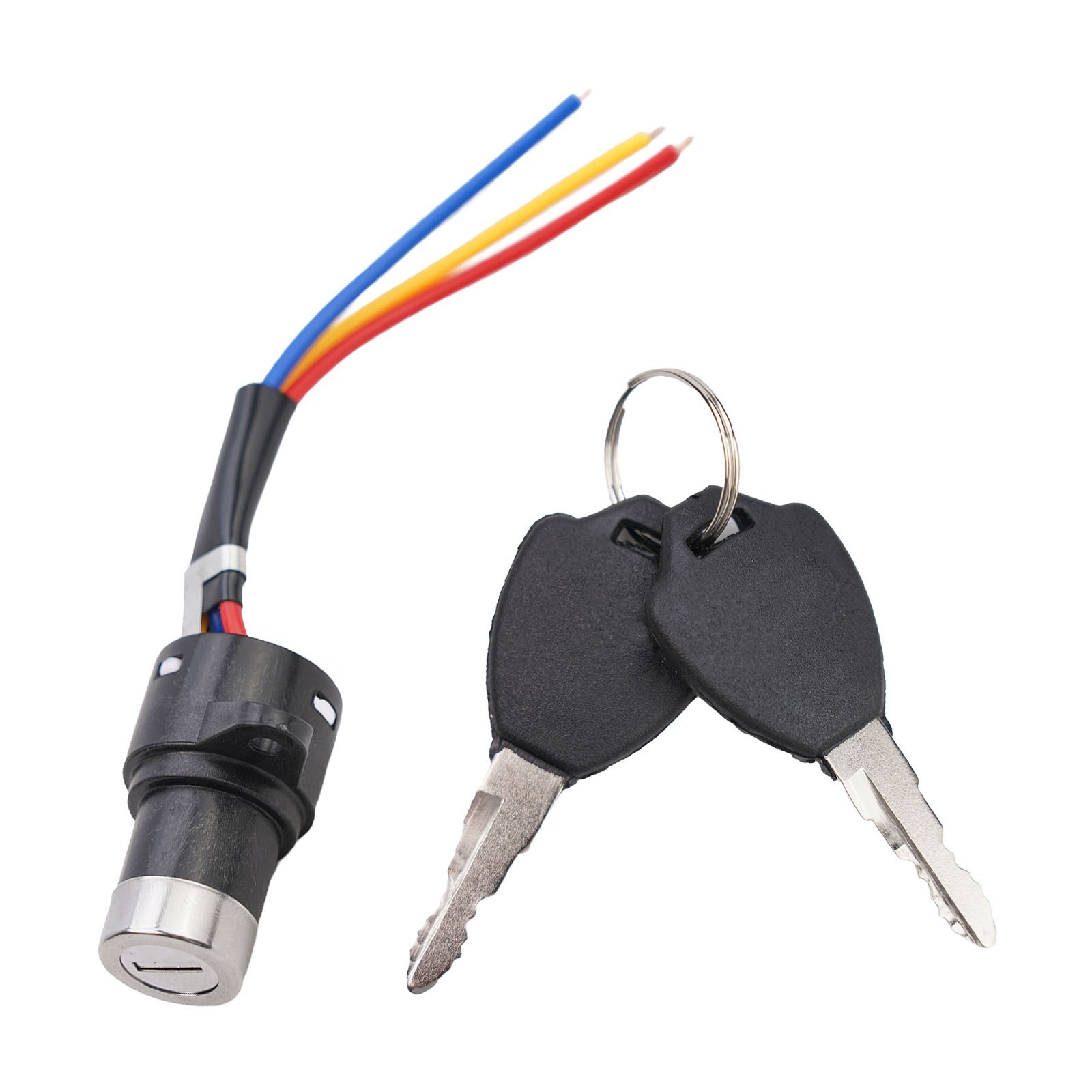Electric Bike Ignition Key Keys E-Bike Lock E-Bike 3 Wire Easy To Install