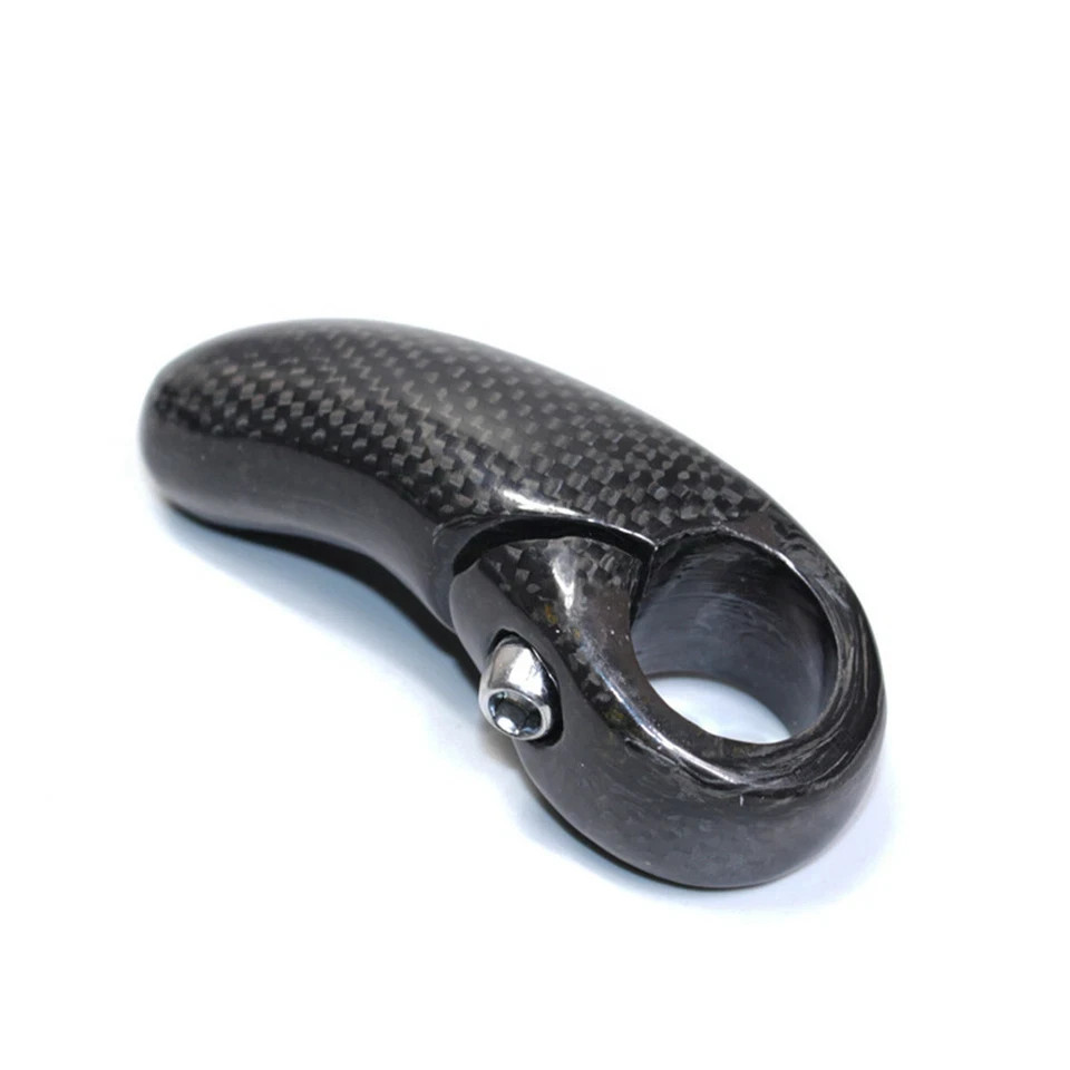 Lightweight Carbon Fiber Bar End Plugs 22.2mm for MTB Road Bicycles Handlebar