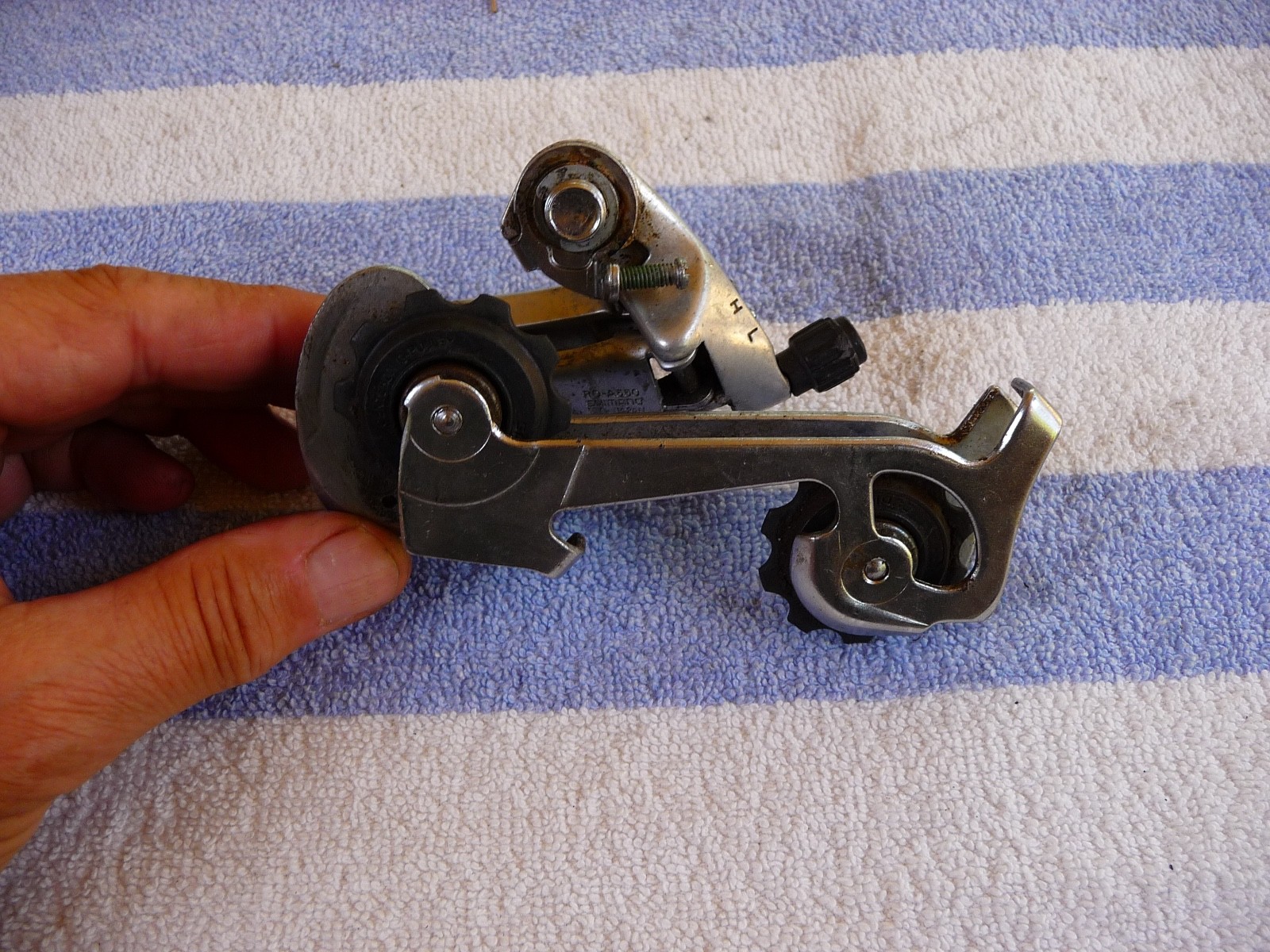 shimano deore RD 550 rear long cage derailleur