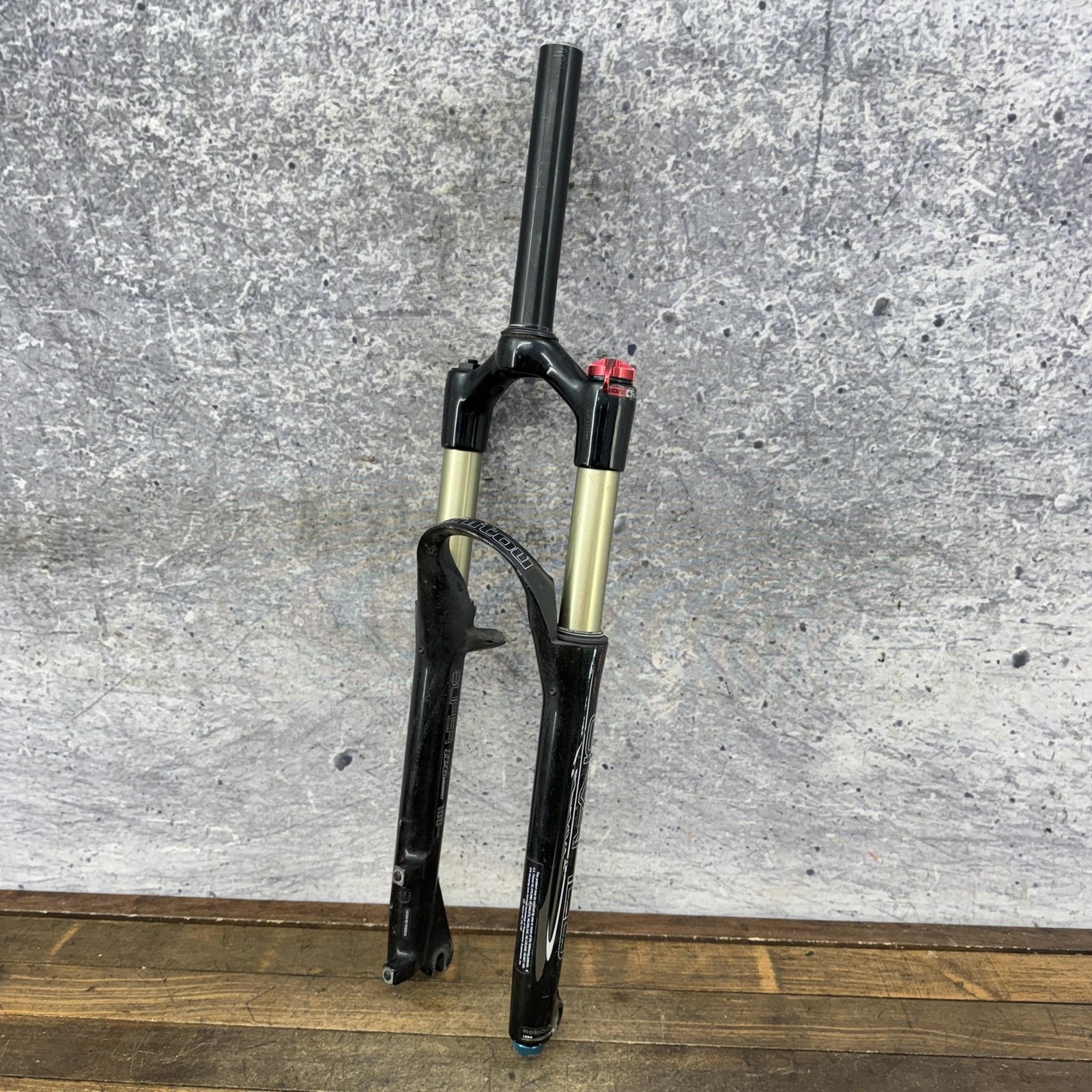 Manitou Skareb Super TPC Suspension Fork 26 1 1/8 Threadless V-Brake Disc 100mm