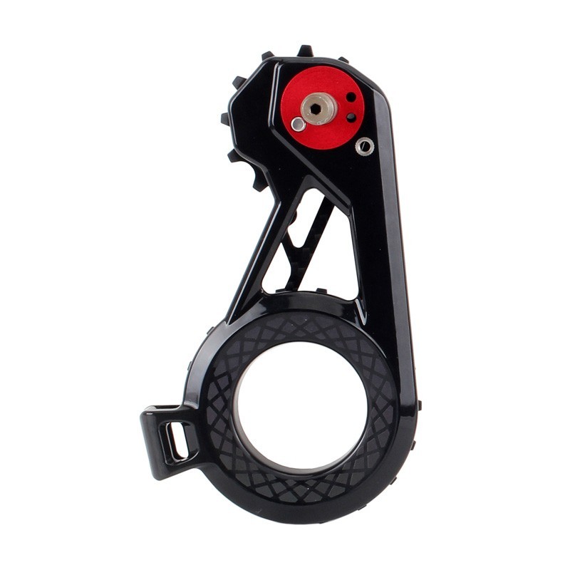 WHEELTOP EDS TX/TT Carbon Oversized Pulley Wheel Derailleur Cage Rainbow Ceramic