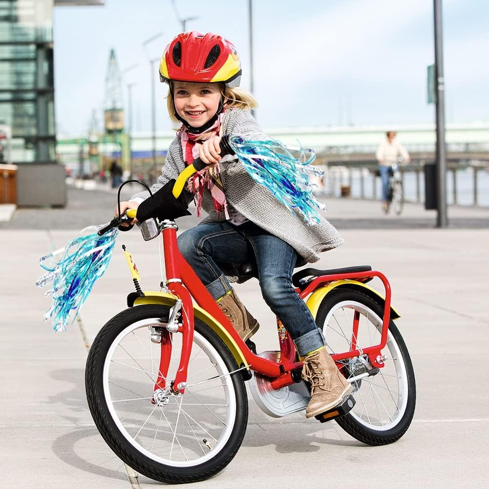 1Pair Kids Bike Handlebar Streamers, Children Scooter Handlebar Colorful Tassel