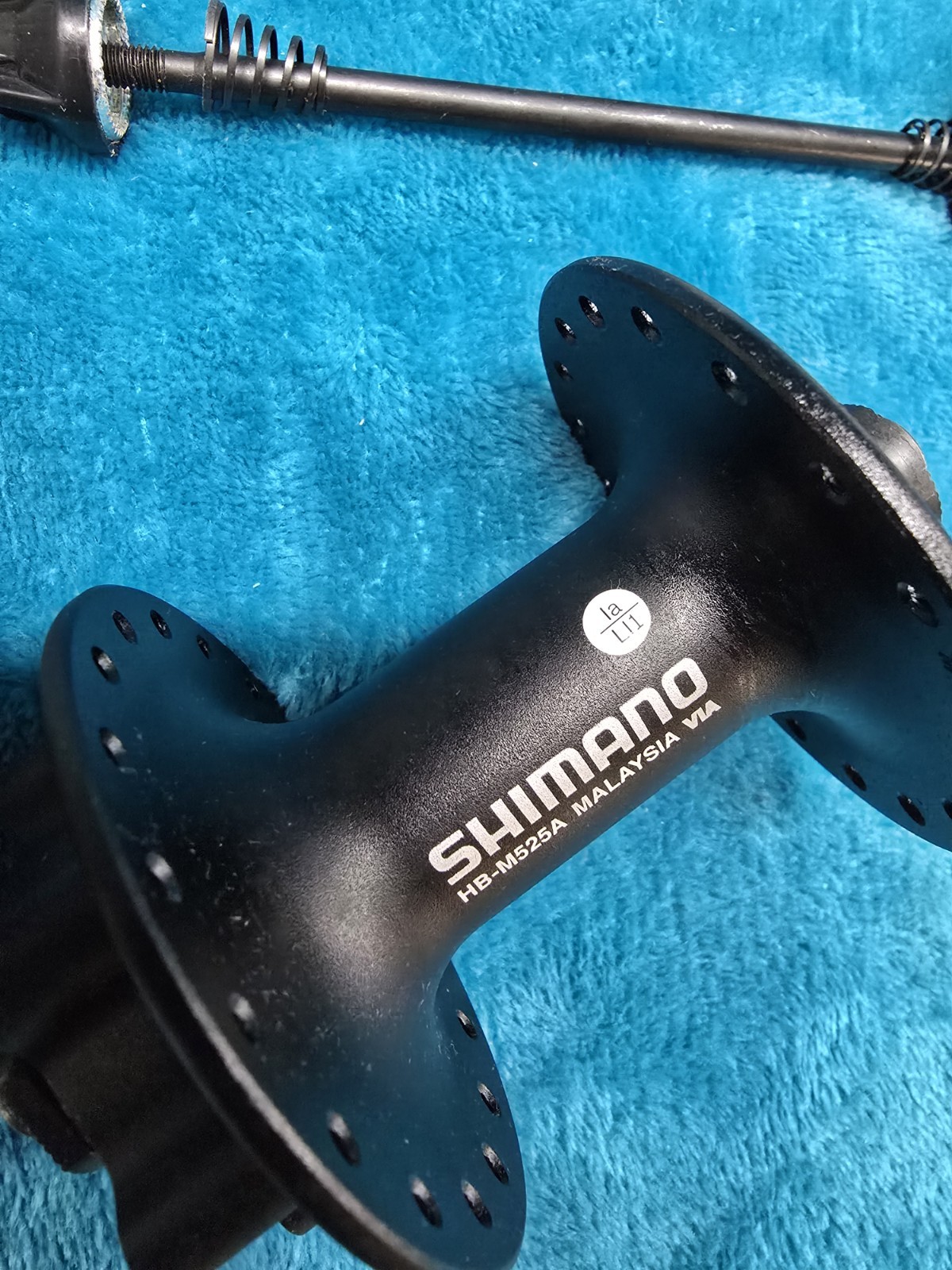 Shimano HB-M525A Front Hub 6 Bolt 9x100mm Quick Release 36h Retro MTB XC New