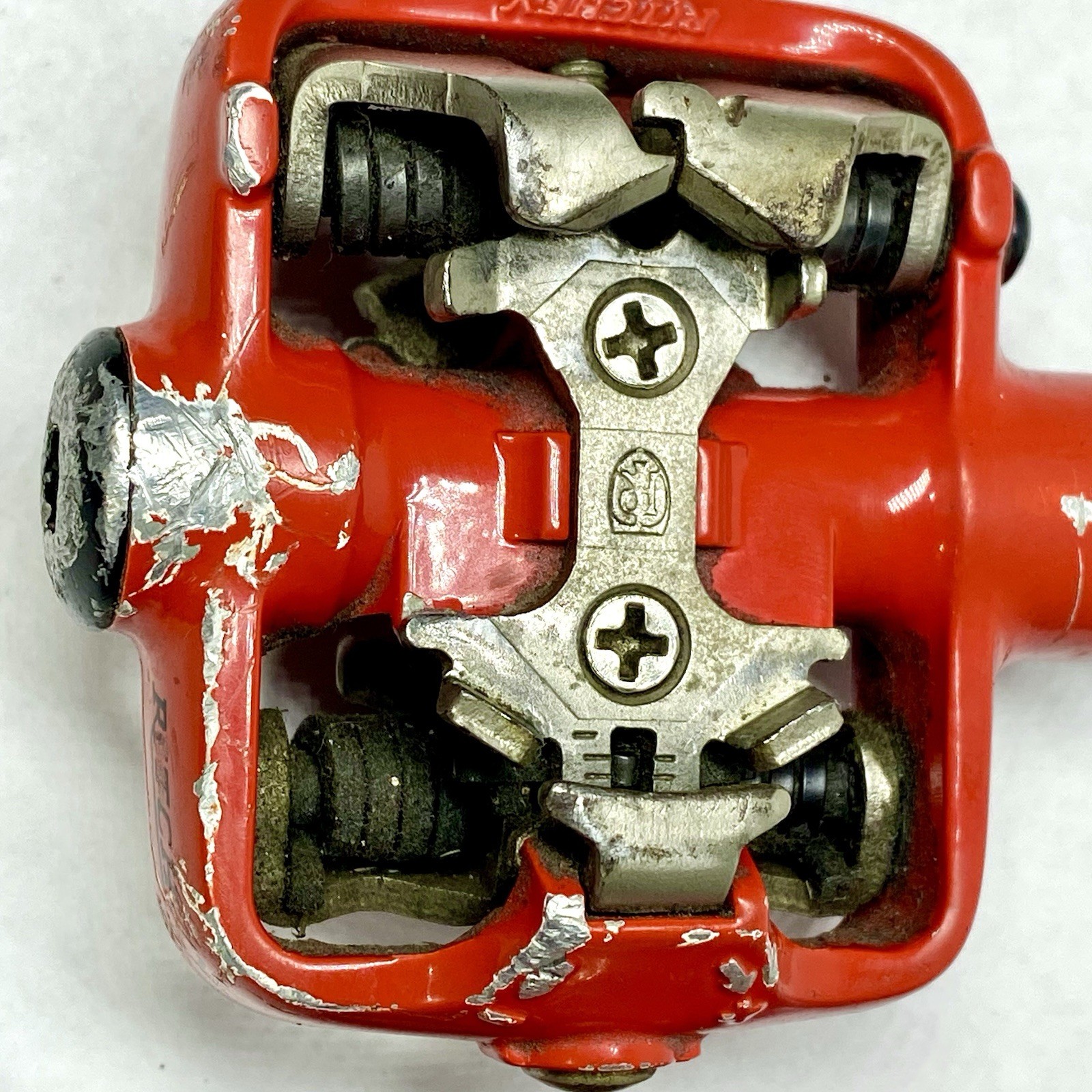 Ritchey Logic SPD Clipless Pedals Red 9/16” MTB Gravel Bike Pair