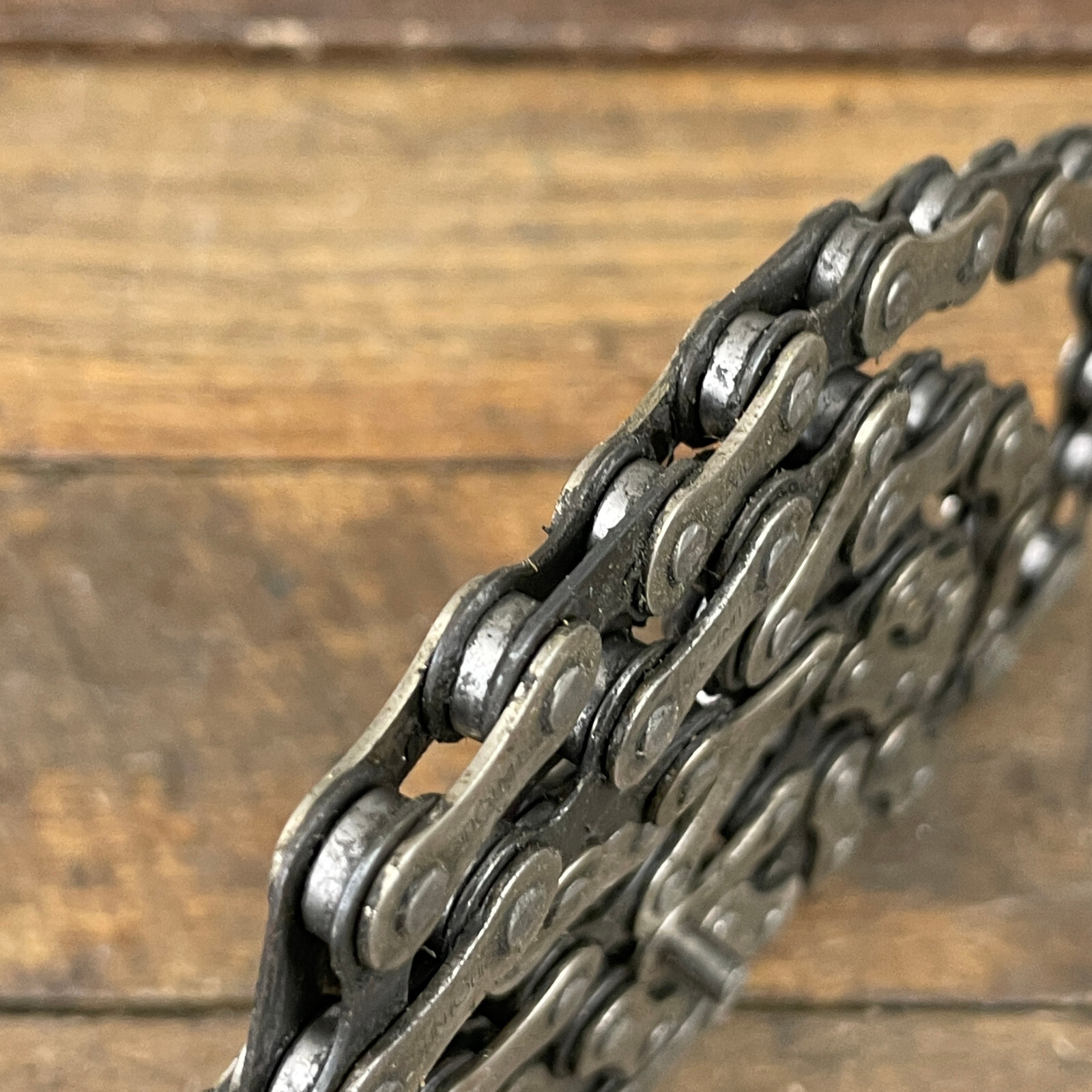 Vintage Suntour Chain 104 Links Silver Road Mountain Bike 90s 80s Eroica Race