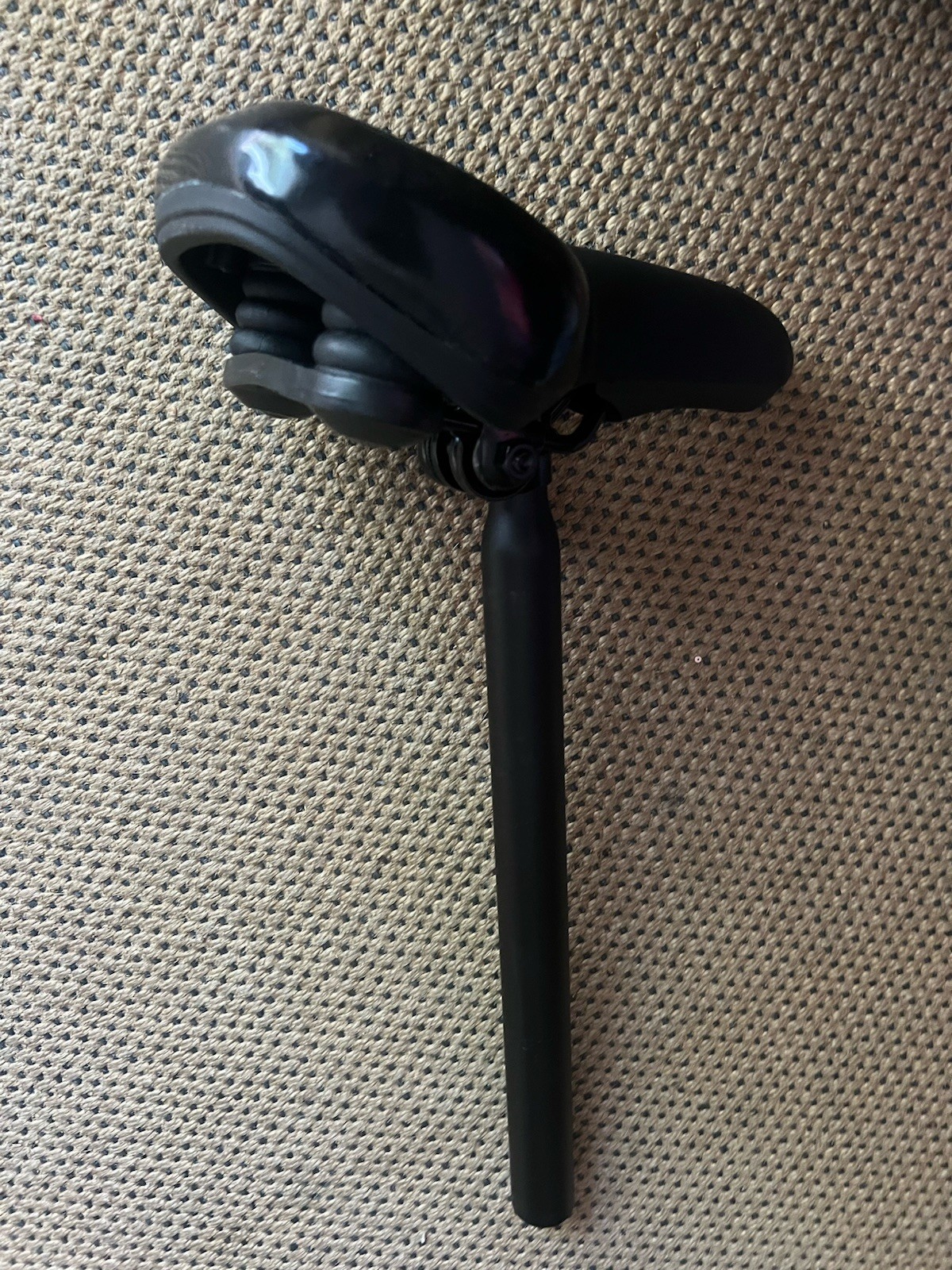 Lectric Brand e-bike Electric Seat Black Bike ShoWell Bike Seat And Post