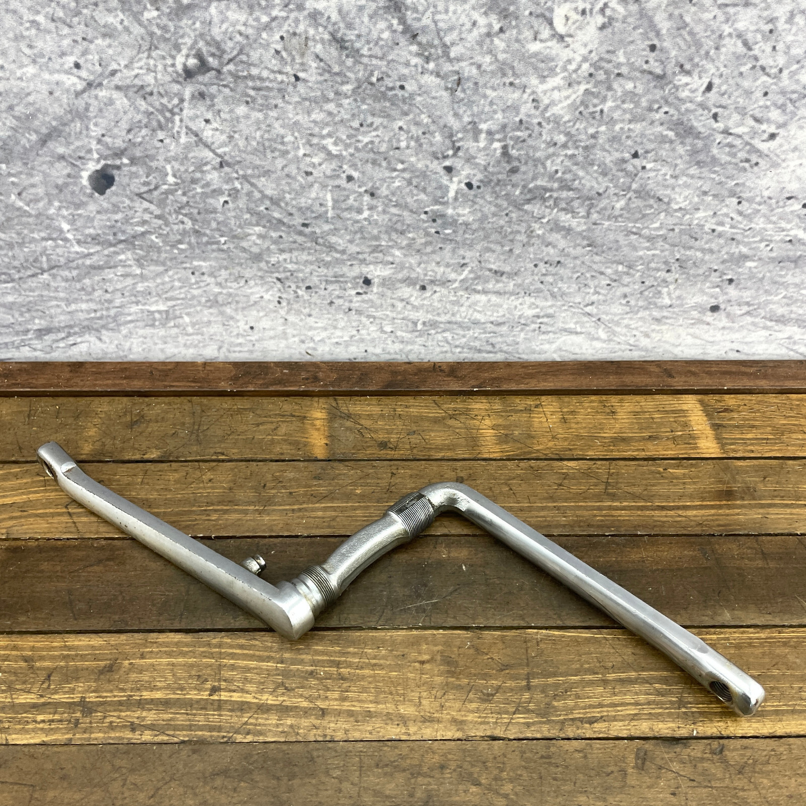 Old School BMX CRanks OPC Vintage BMX Crank Set 175 Chrome JS175 1PC CRMO