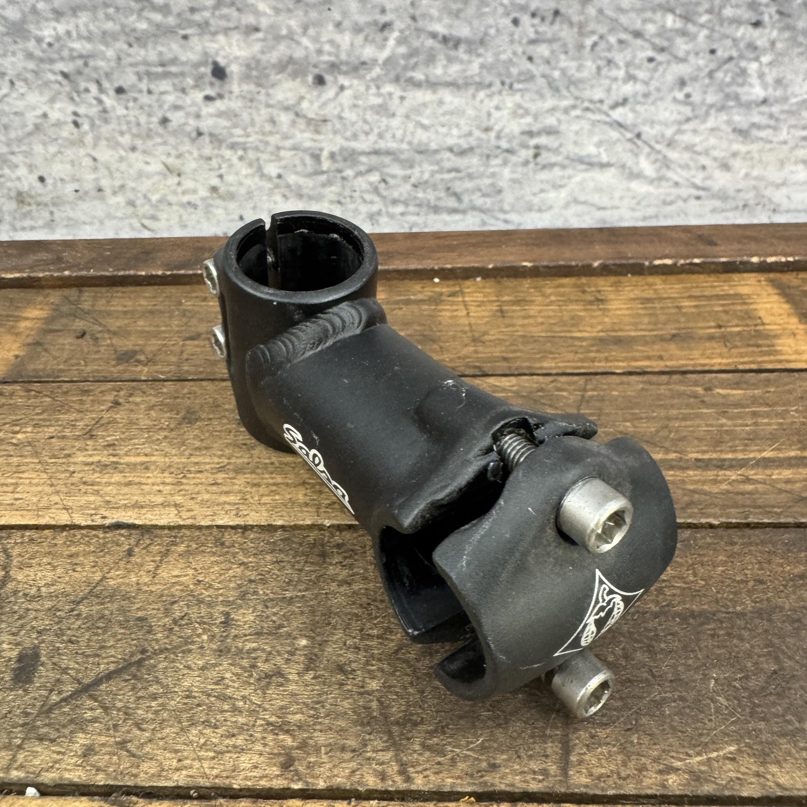 Vintage Salsa Threadless Bike Stem 25.4 Clamp 1 1/8 Black 85 90 MTB Short