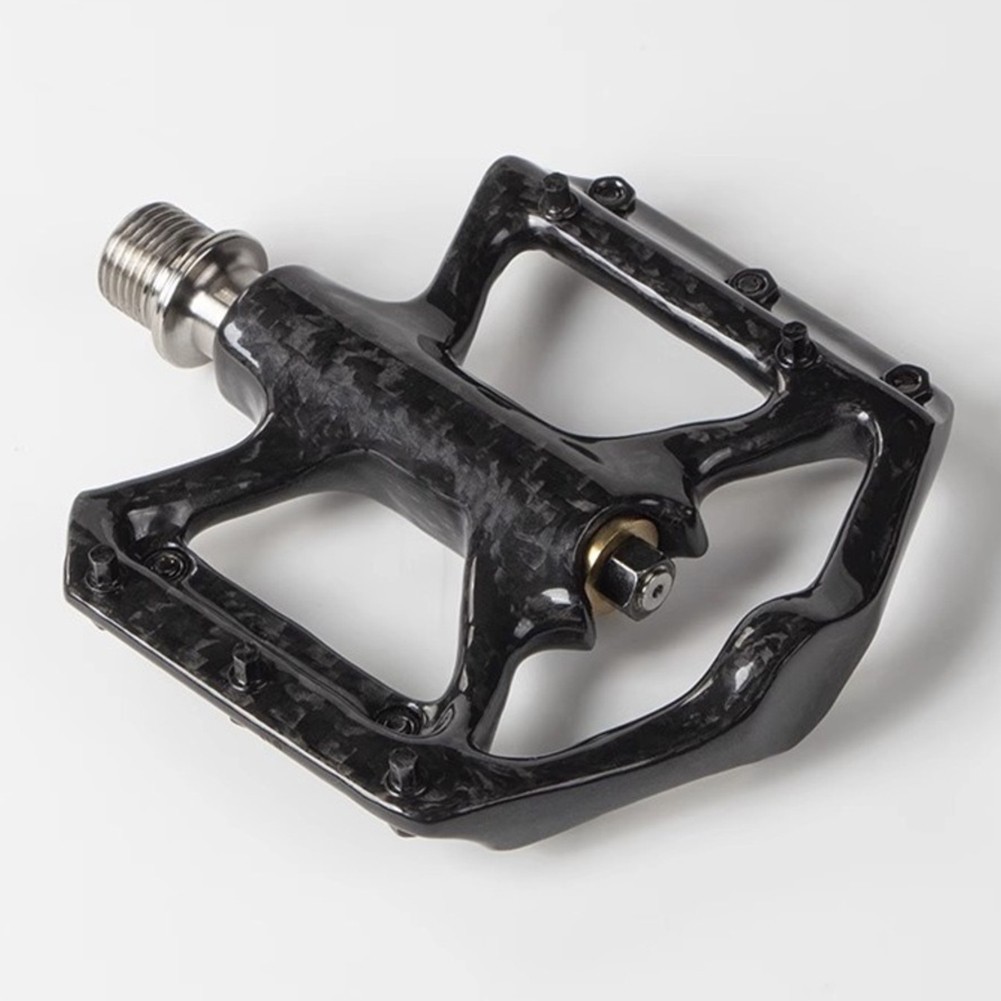Cycling Biking Carbon Fiber Pedal 3 Bearing Pedal 180g Lightweight Design