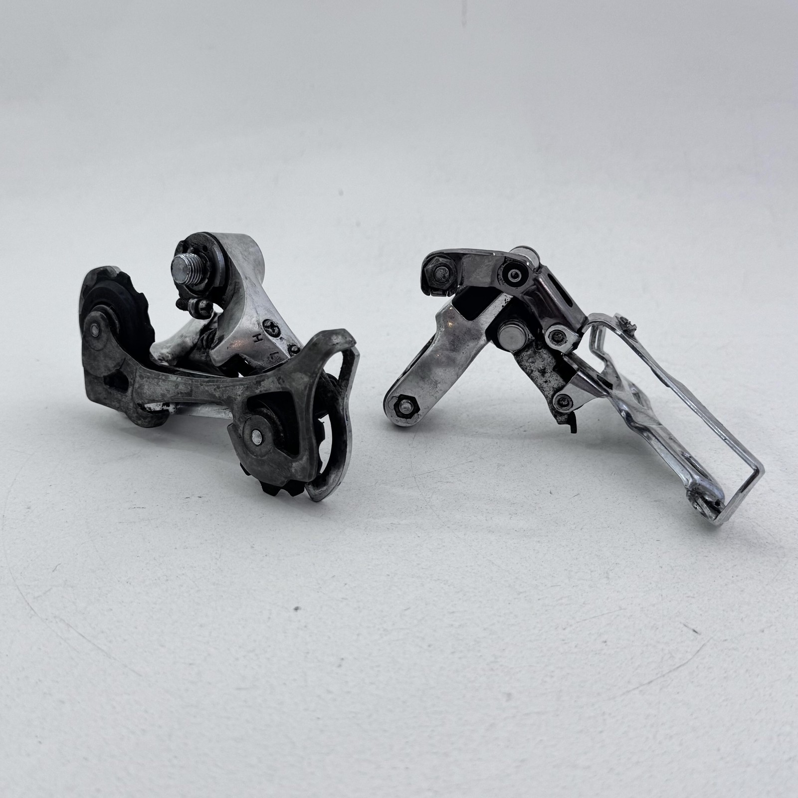 Vintage Shimano STX RD-MC30 FD-MC30 Derailleur Set 28.6mm MTB Japan A69