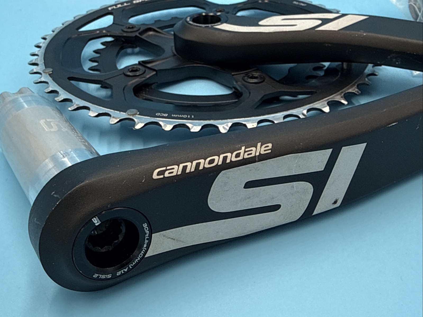 Cannondale Si 165mm Alloy Compact 50/34t Crank BB30 FSA NEW from NEW BIKE CK141
