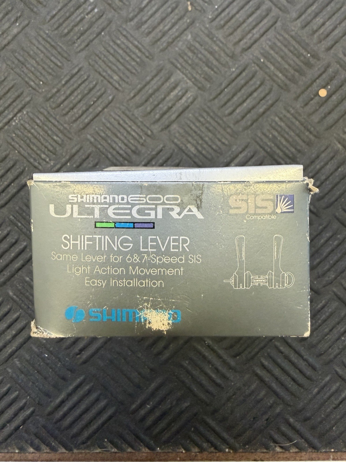 NOS Shimano Ultegra 600 SL-6400 7-Speed Downtube Shift Levers