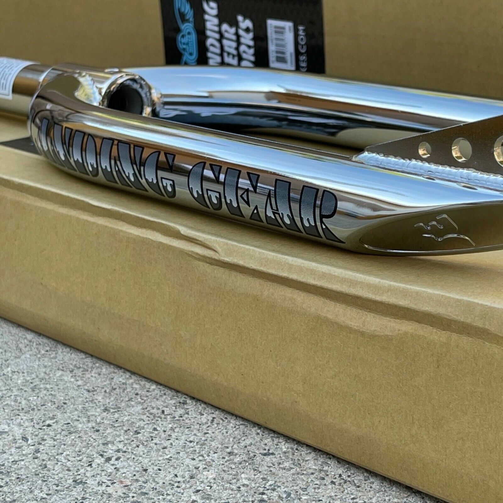 SE RACING LANDING GEAR 1″ FORK THREADED 20″ 24″ 26″ CHROME BMX BIKE BIKES FORKS