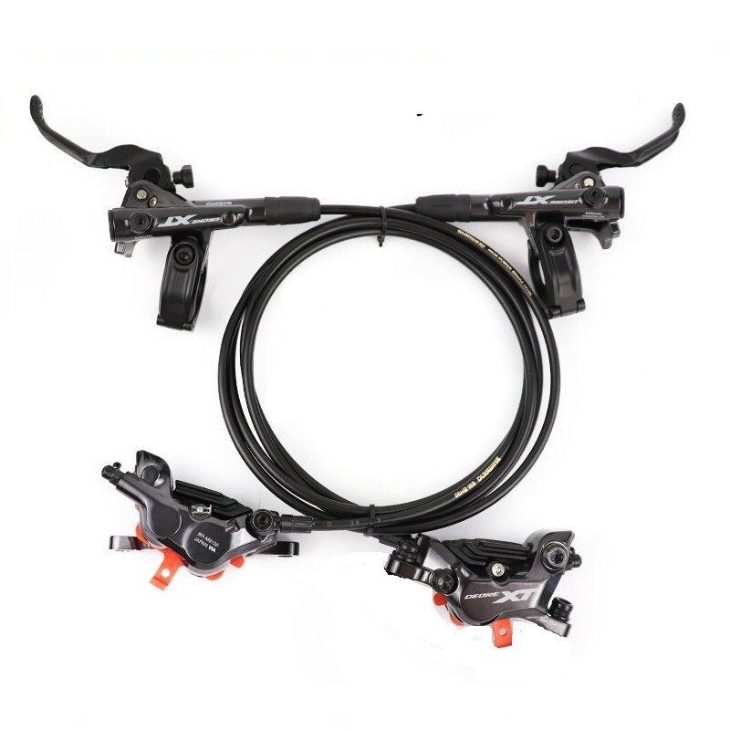 SHIMANO XT M8100 1×12 Speed MTB Groupset W/M8120 4-Pistol Brake Resin-Ice 5 Pcs