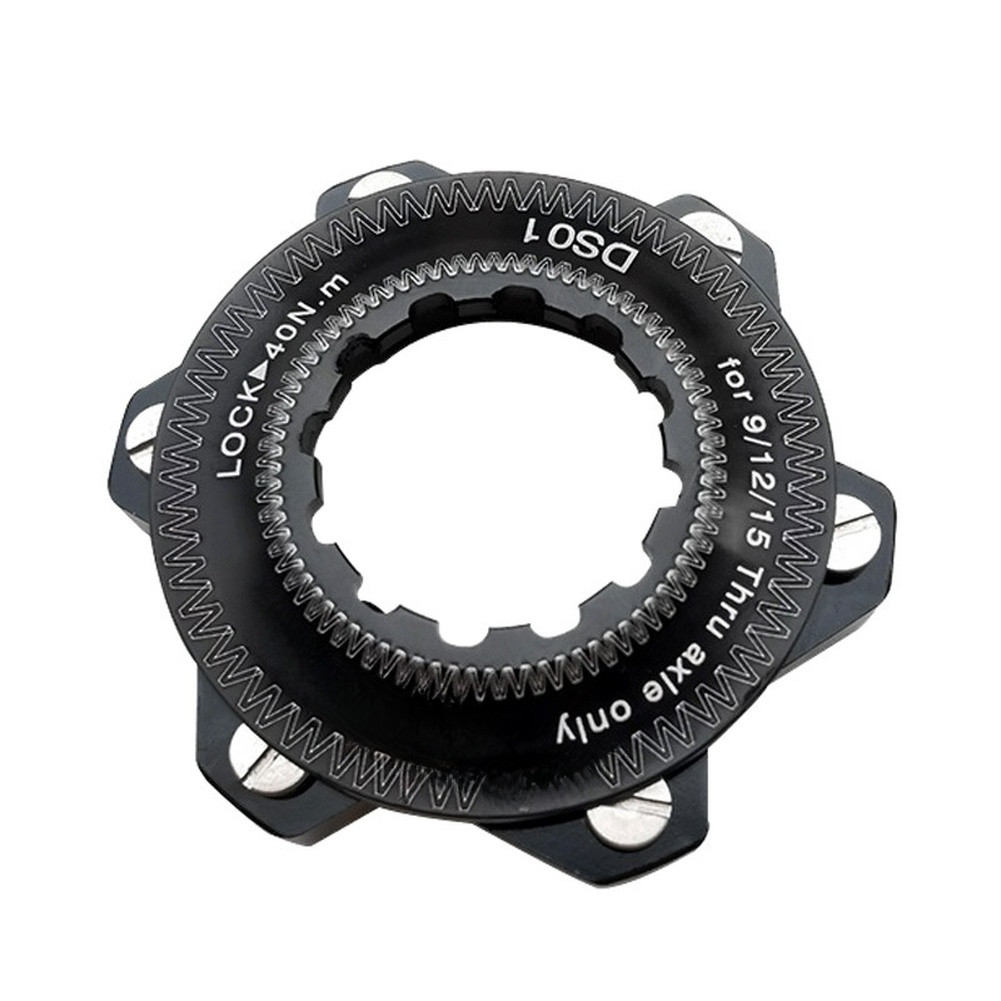 Center Lock to 6 Bolt Disc Brake Adapter for Mountain Bike 9mm 12mm Axle