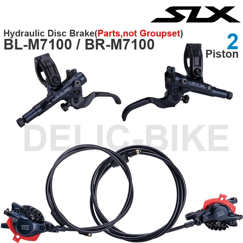 SHIMANO SLX M7100 Hydraulic Brake BL-M7100 Lever BR-M7100 BR-M7120 Brake for MTB