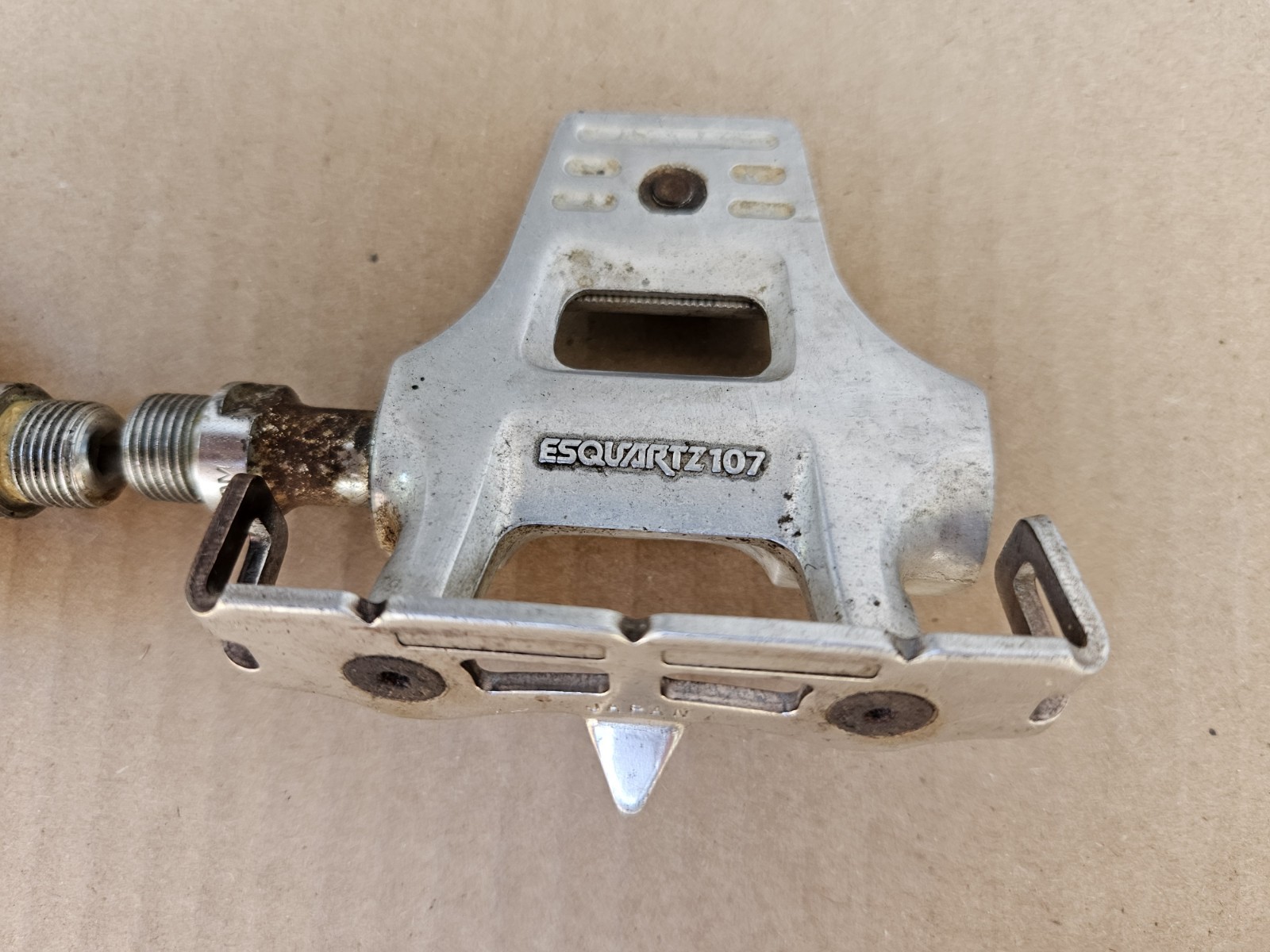 Vintage MKS Esquartz 107 Road Bike Platform Pedals Left Right Set 9/16″ Japan