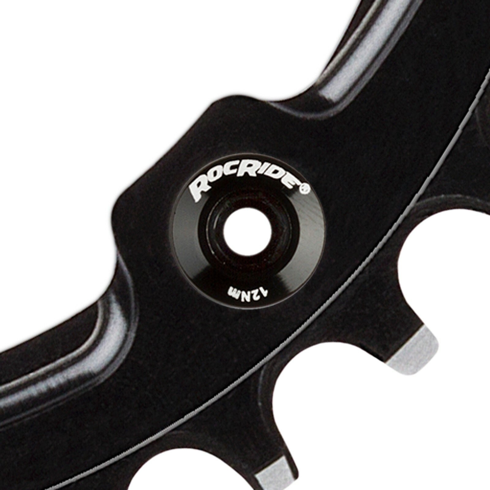 RocRide Single Chainring Bolts in Aluminum or Steel. Pack of 5.