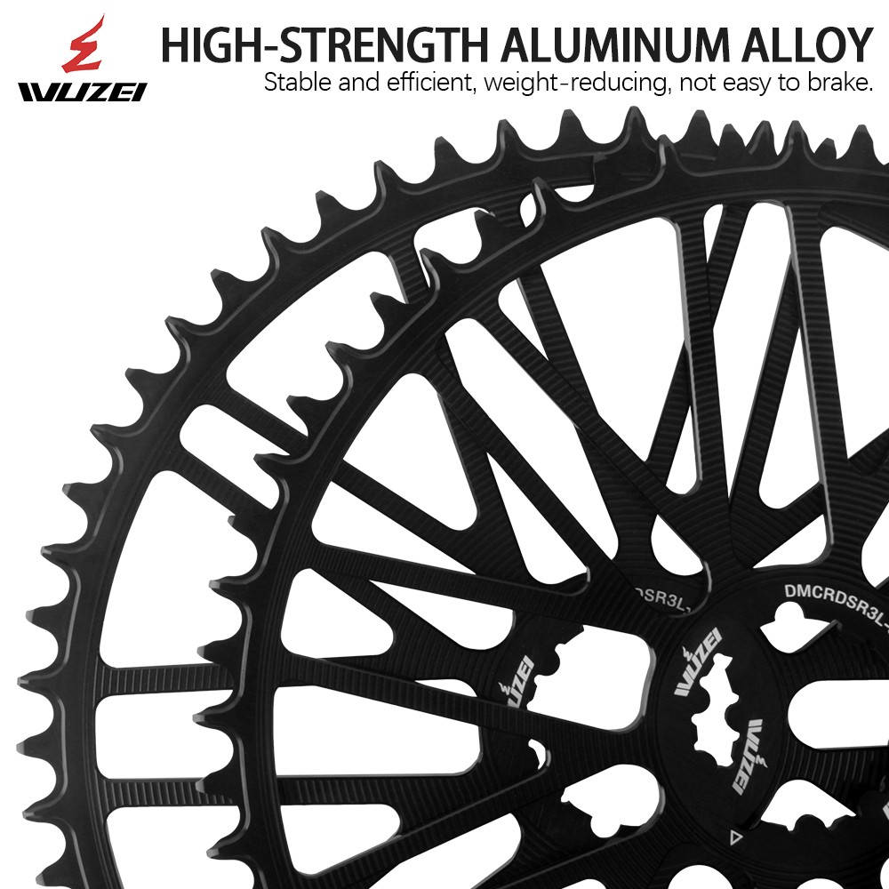 Road Bike Chainring 3 Bolts Direct Mount Bicycle Chainwheel 40T to 58T 11s 12s