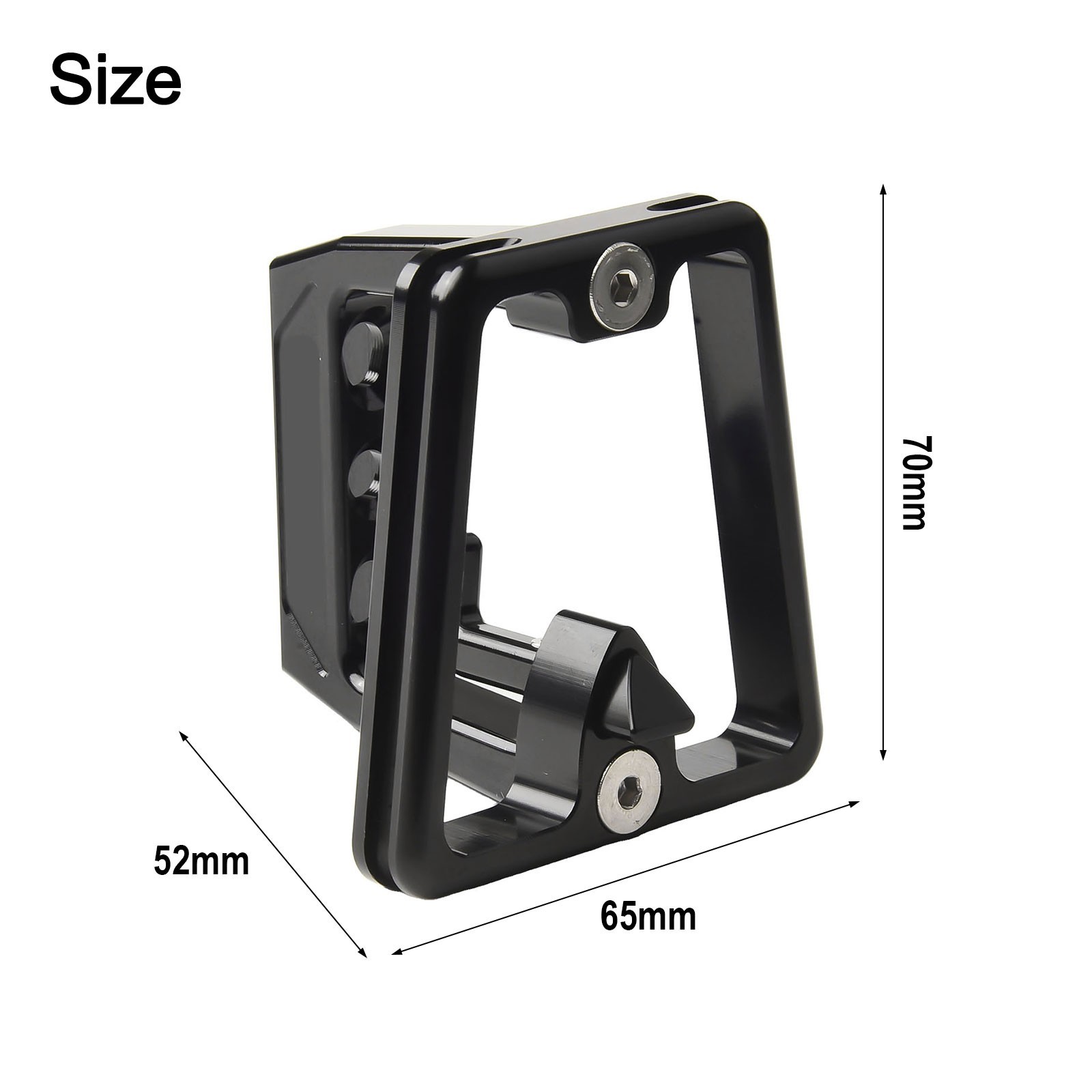 Front Mount 3-hole Front Shelf Mount Lightweight Design Long Service Life