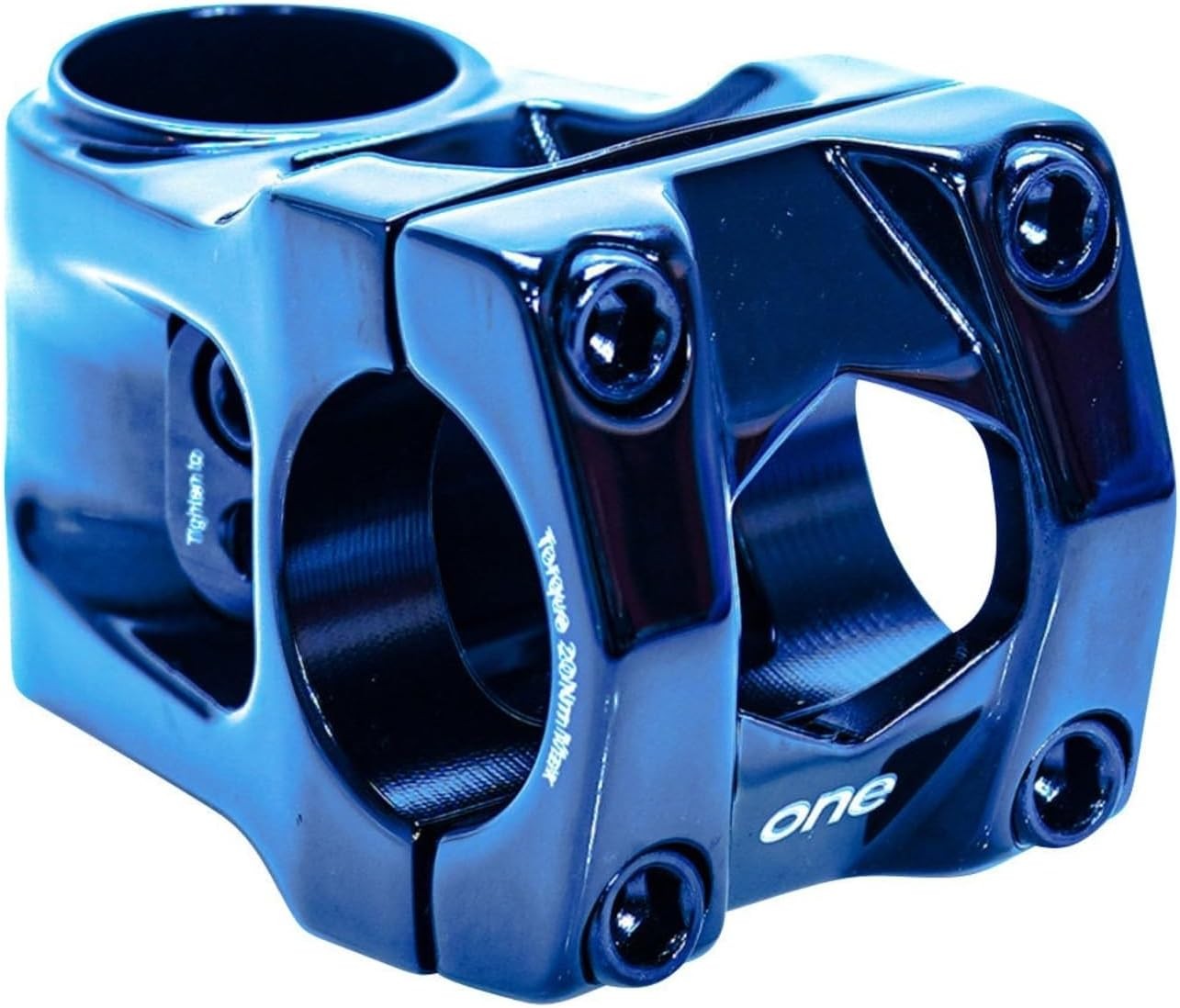 BMX Stem – Hollow, 31.8mm Bar, 53mm, 6061-T6, 244g, 0°, Knee-Friendly