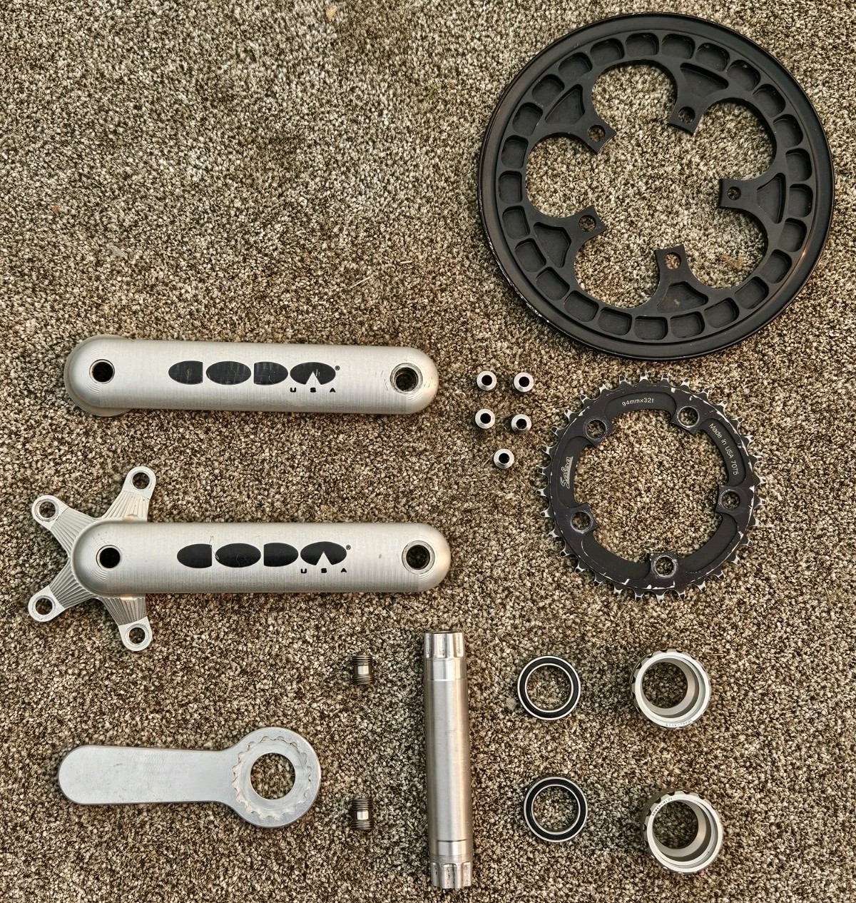 Cannondale DOWNHILL Coda Magic Crankset Complete- 175 mm 48T and 32T Chainring