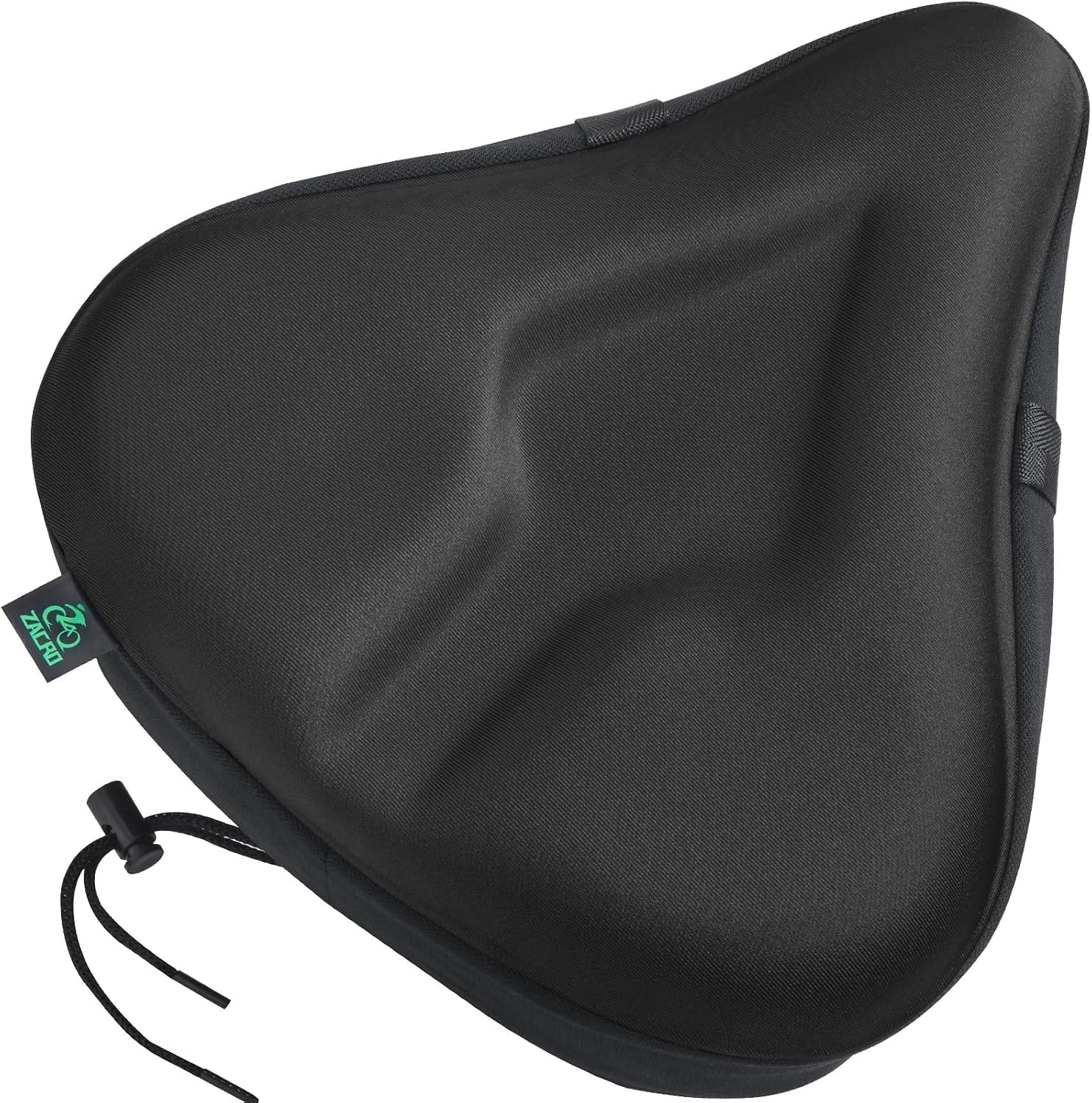 Impact-Absorbing Bicycle Seat Cover with Silicone Anti-Slip Design for Stability