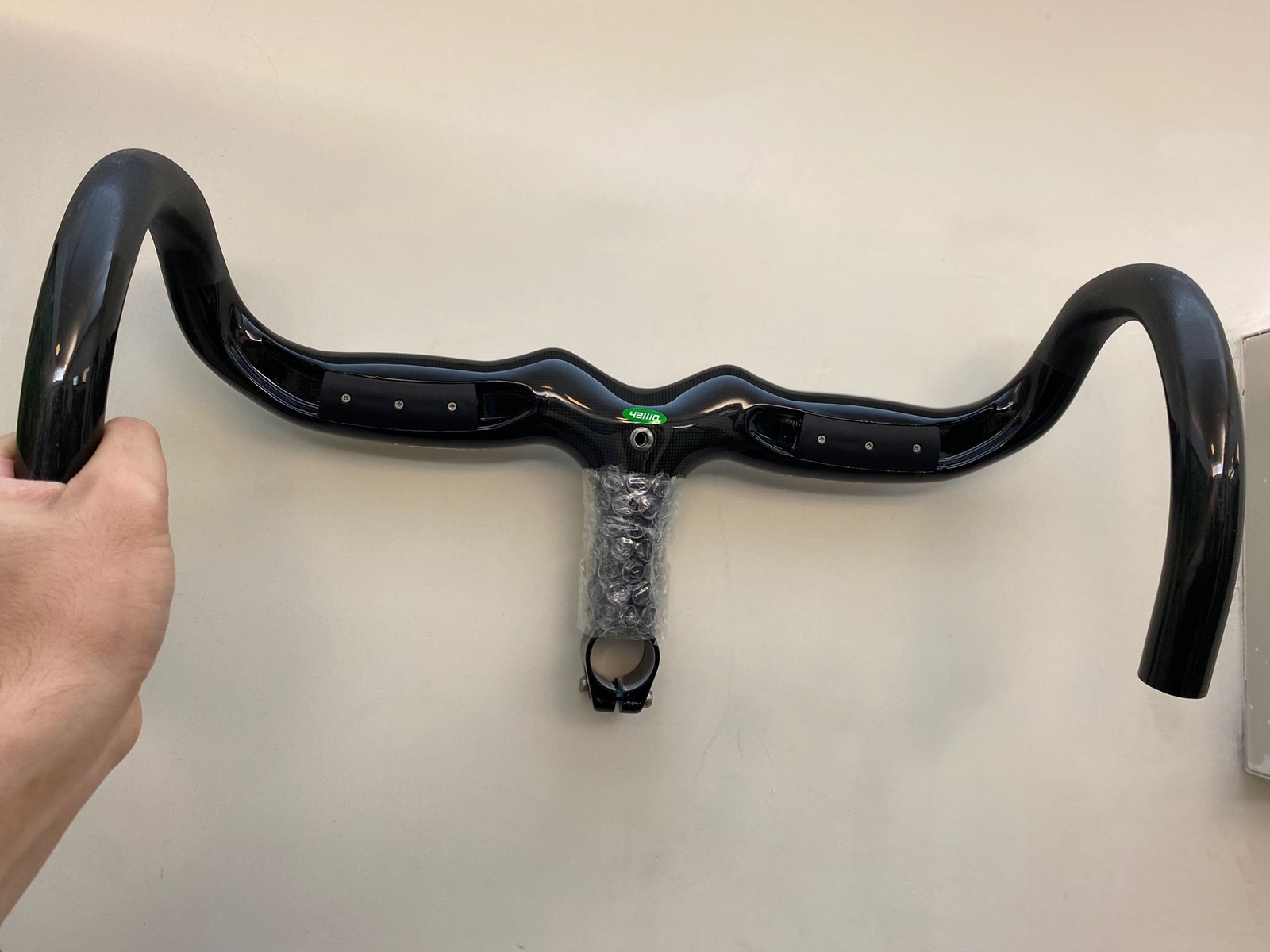 MOST 2013 TALON AERO 1K CARBON INTEGRATED HANDLEBAR NOS BLACK / WHITE