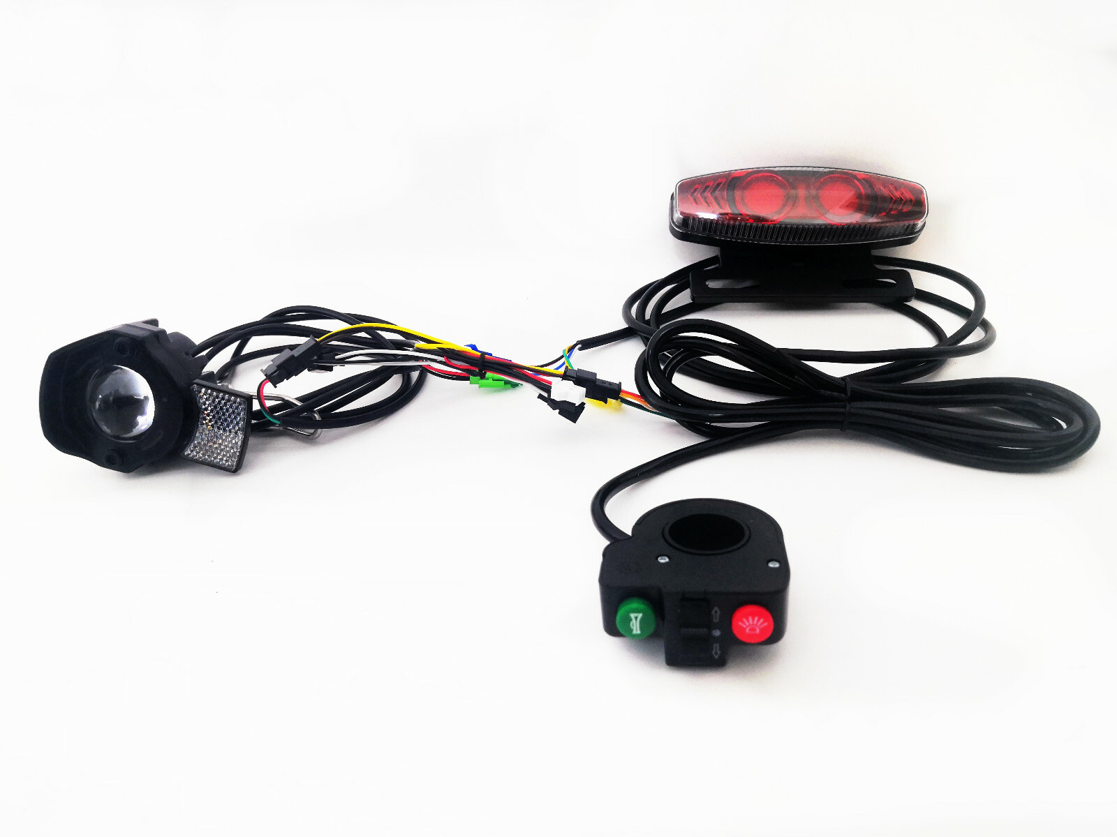 24/36/48V/60V Ebike Headlight and Tail Light Sets Electric Bicycle parts