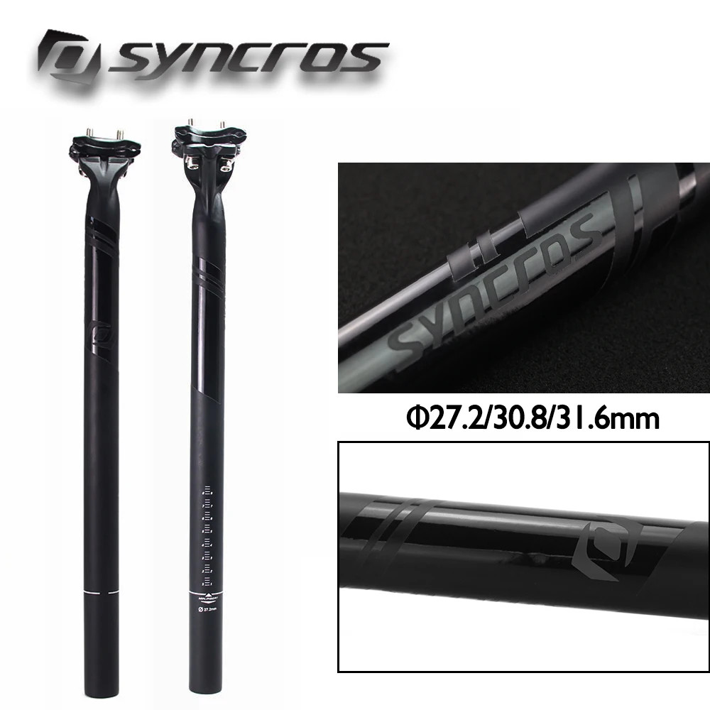 Carbon Fiber MTB and Road Bicycles Seatpost Matte Gloss 3K 27.2mm 30.8mm 31.6mm