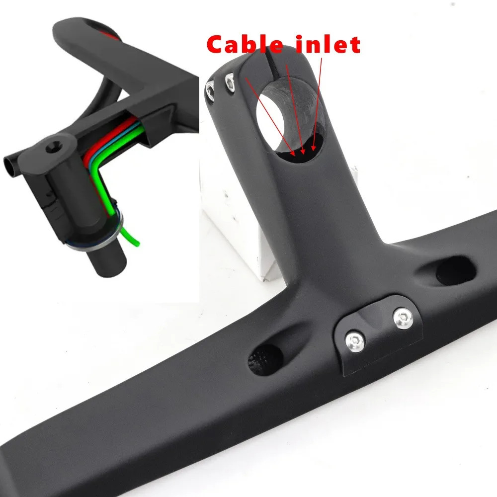 Carbon Integrated Road Bike Drop Bar with Internal and External Cable Routing