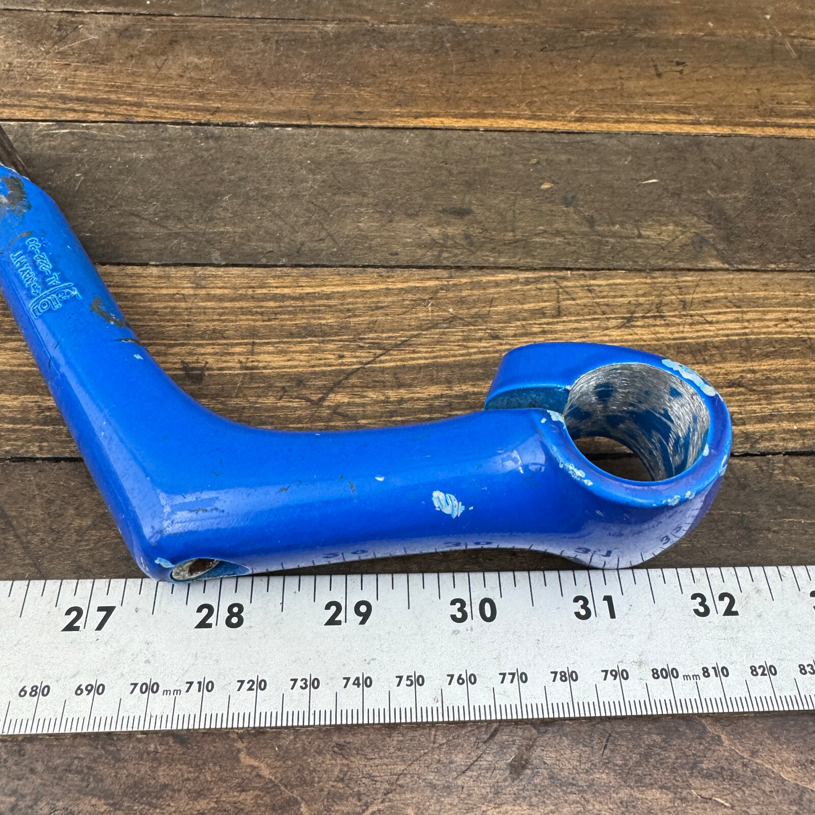 Vintage Riser Stem Blue 80 mm Reach 25.4 mm Gravel Grinder Cafe 22.2 ATB MTB