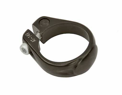 BLACK Bicycle Alloy Seat Post Clamp 35.0mm Cruiser bike seat clamp fixie 230542