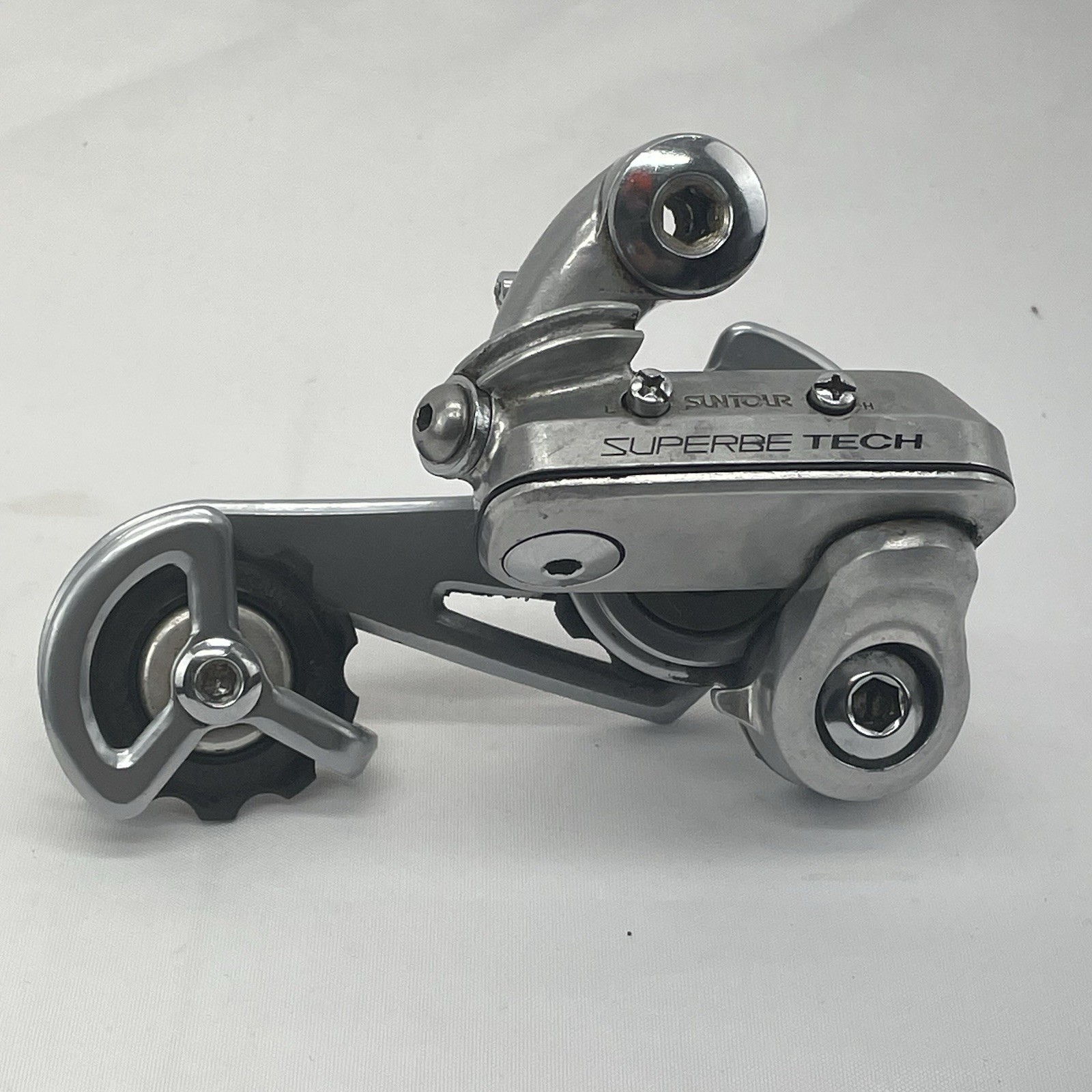 SunTour Superbe Tech L Rear Derailleur Long Cage Touring Vintage